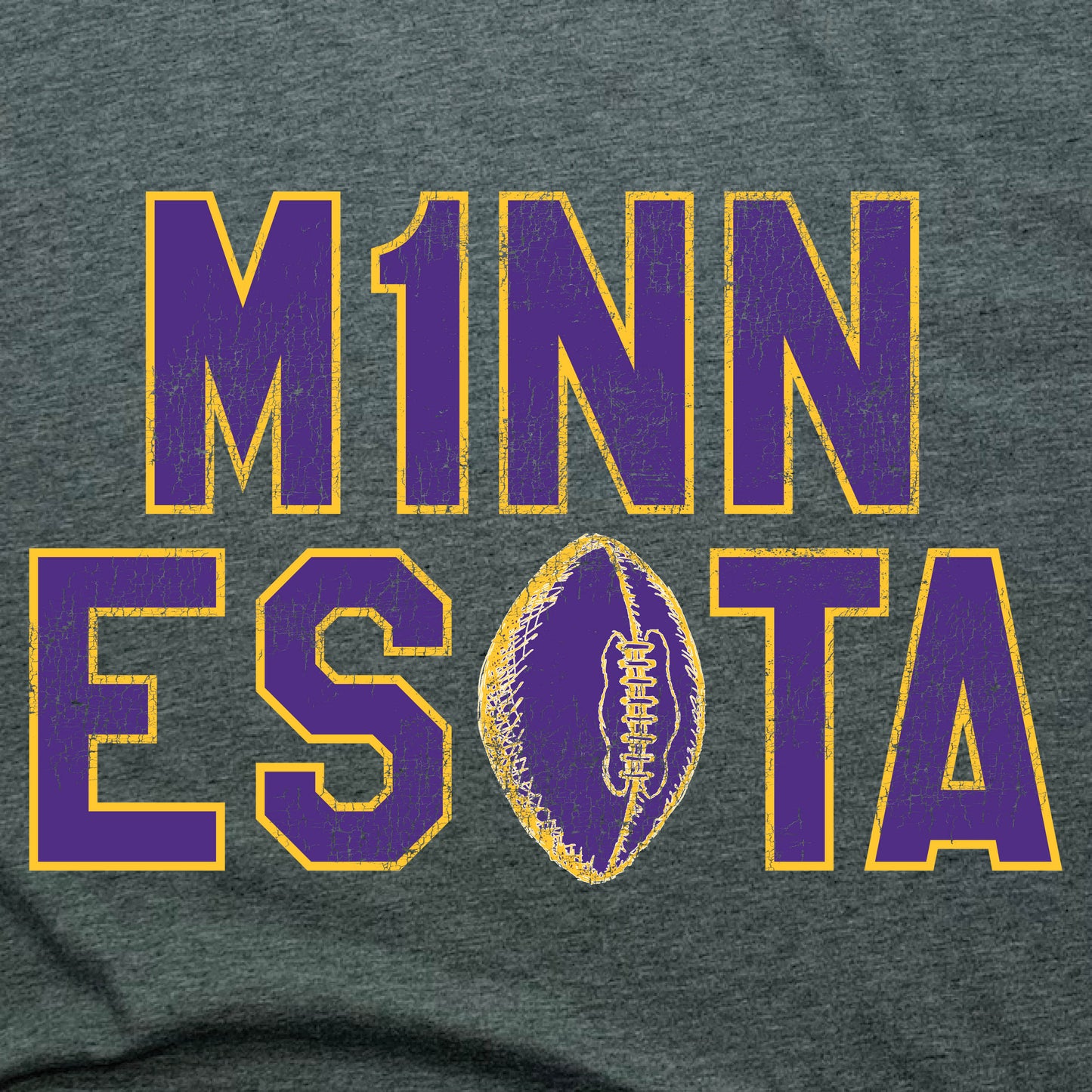 M1NNESOTA Football - Ladies' Longsleeve
