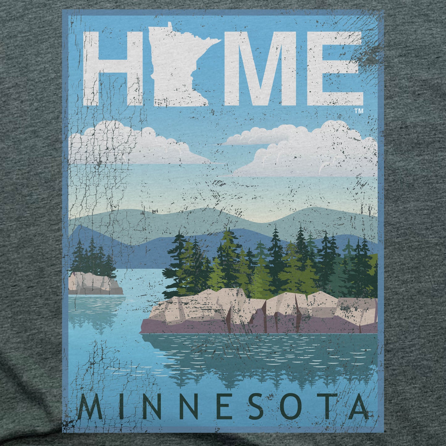 MINNESOTA TEE | HOME | POSTER - My State Threads