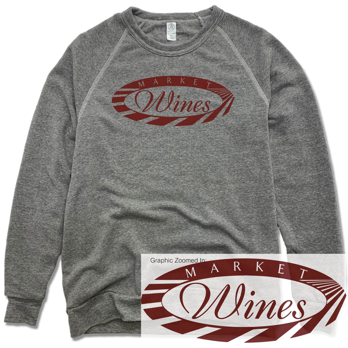 MARKET WINES | FLEECE SWEATSHIRT | LOGO
