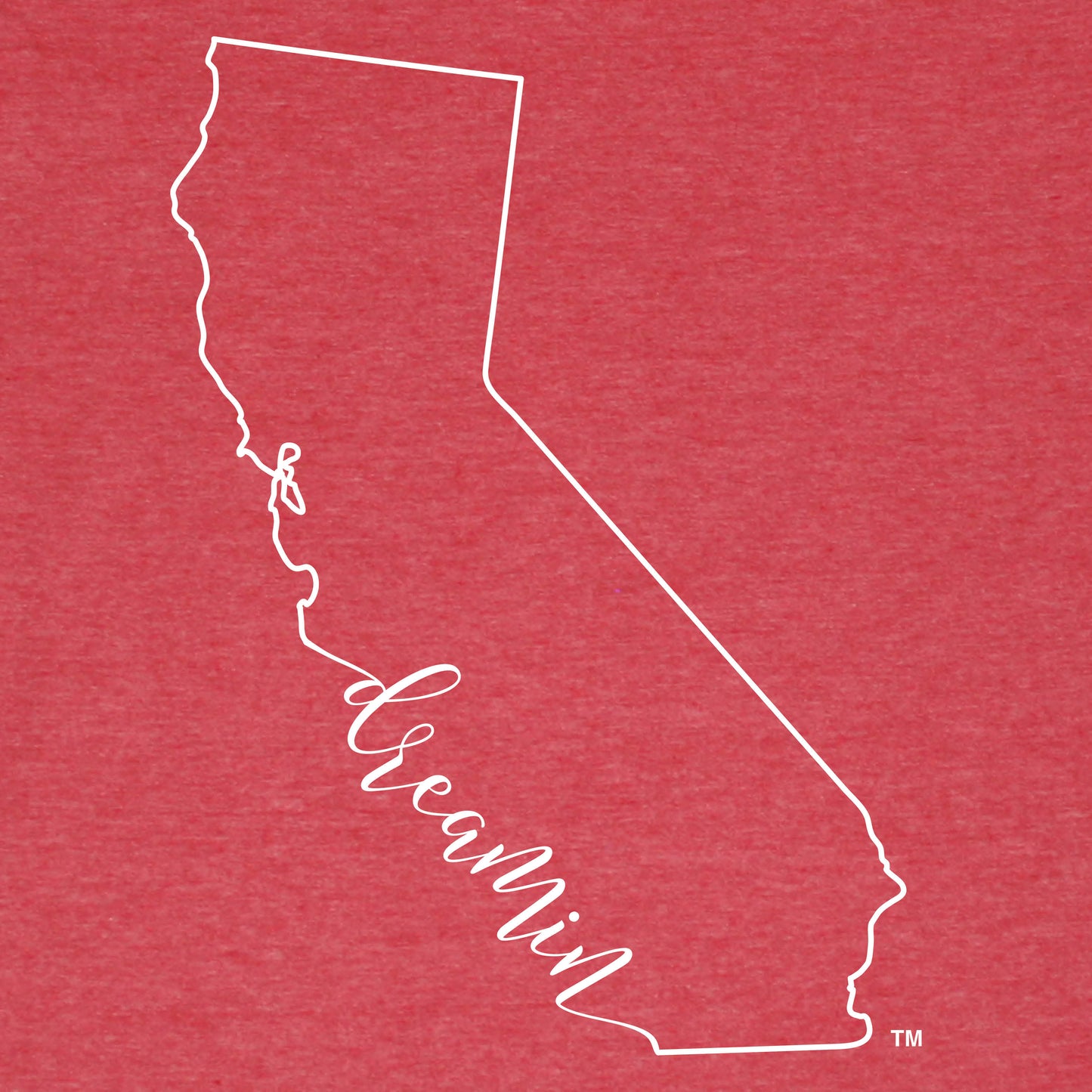 CA - Ladies' V-neck Red | DREAMIN