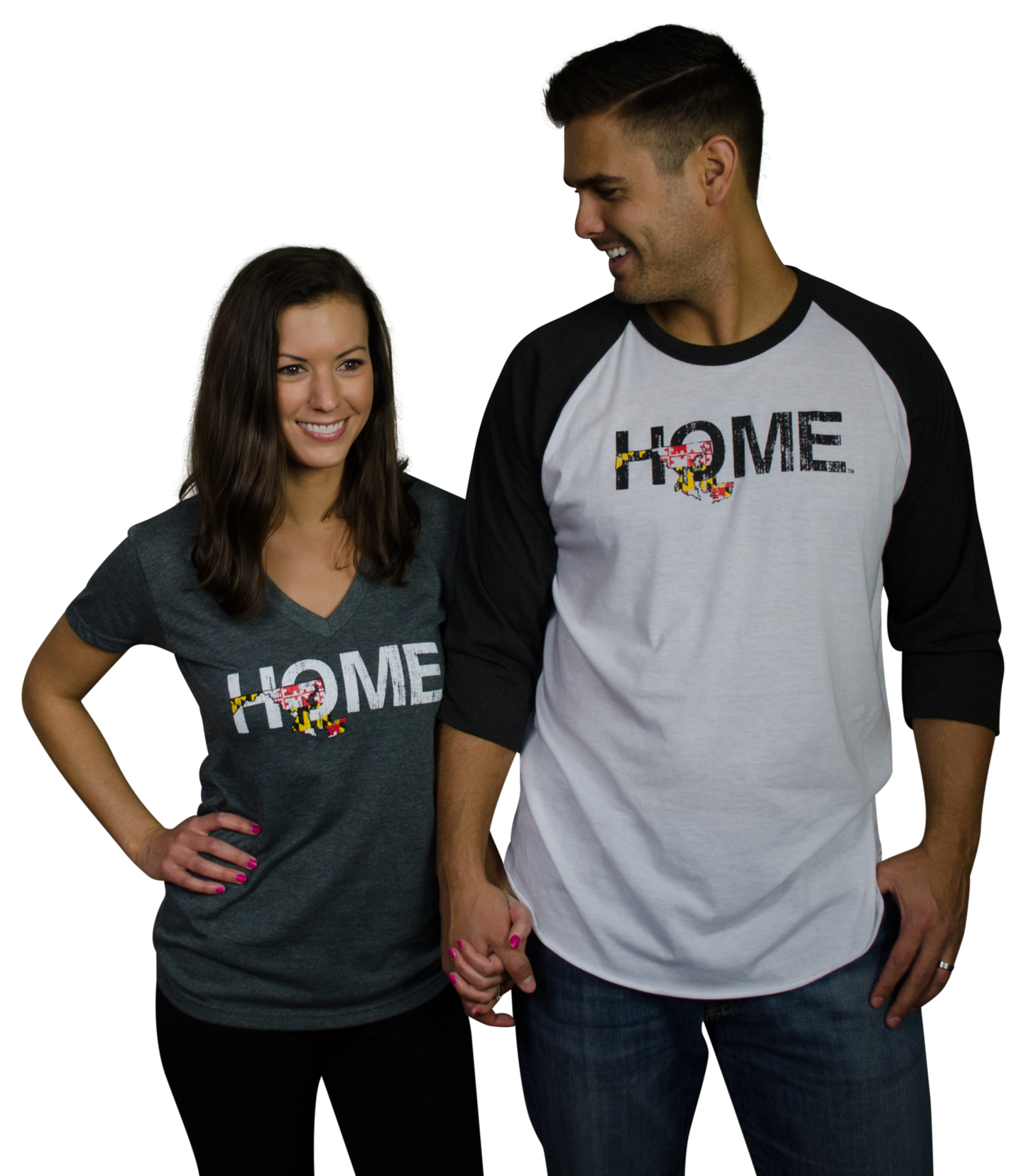 MARYLAND 3/4 SLEEVE | HOME | FLAG - My State Threads