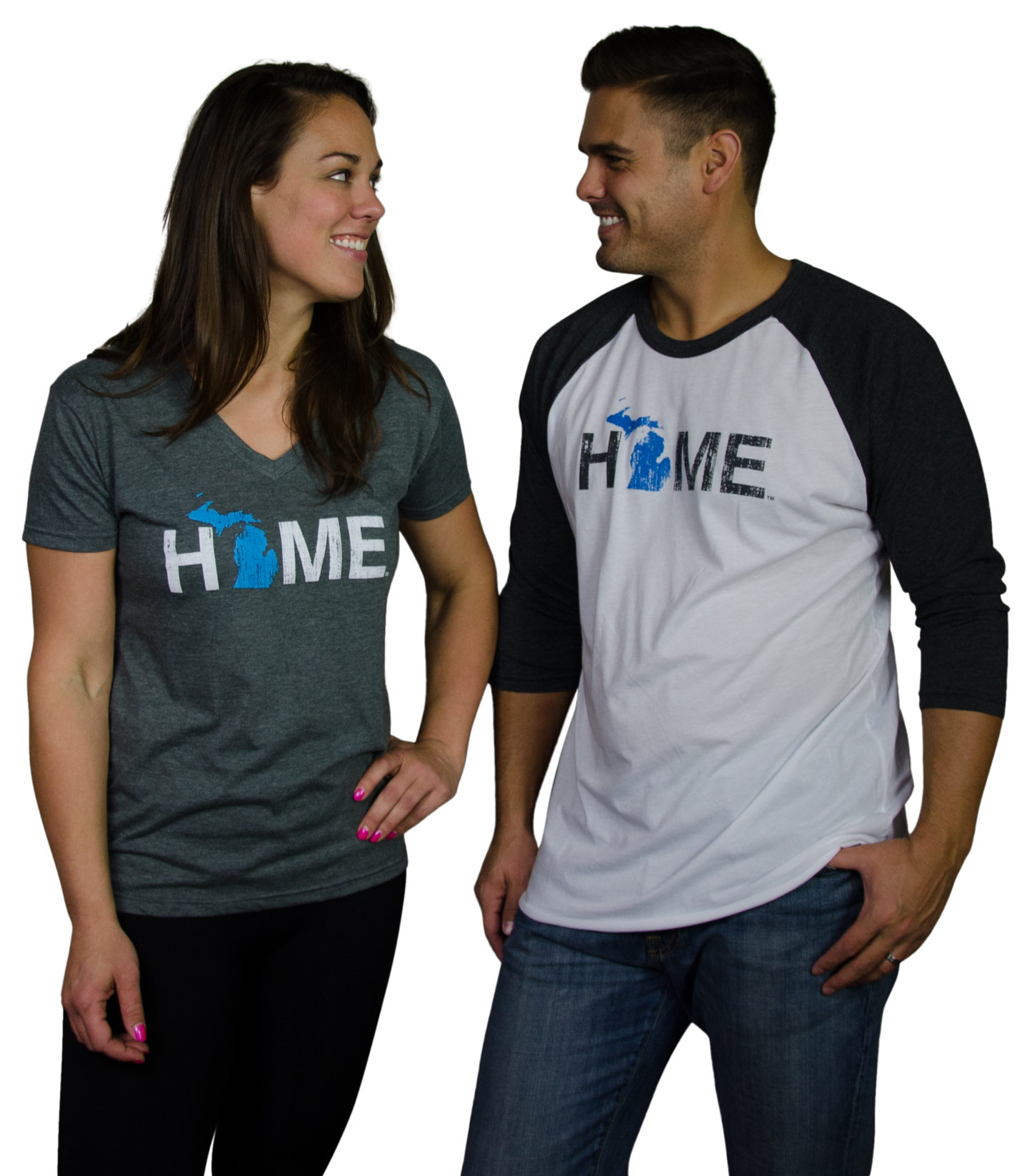 MICHIGAN TEE | HOME | BLUE - My State Threads