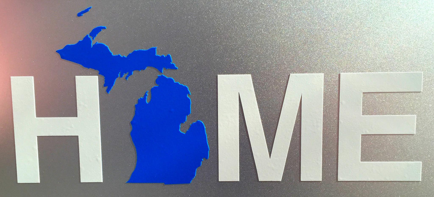 MICHIGAN STICKER | HOME | BLUE