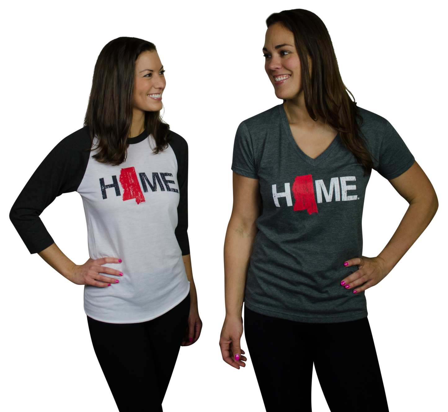 Ladies' Mississippi V-Neck | Red