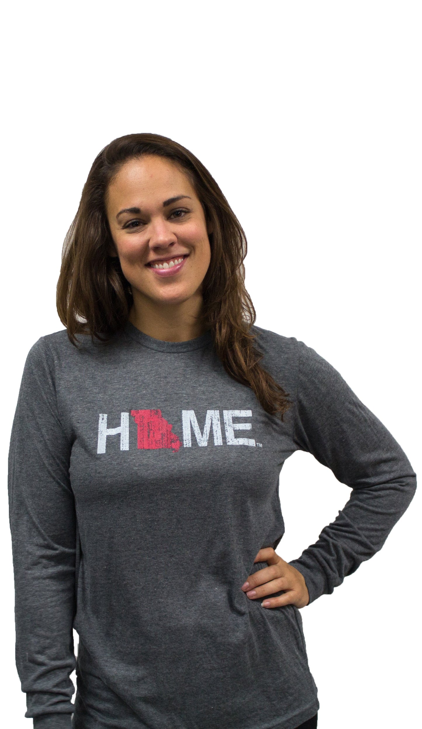 MISSOURI LONG SLEEVE TEE | HOME | RED - My State Threads