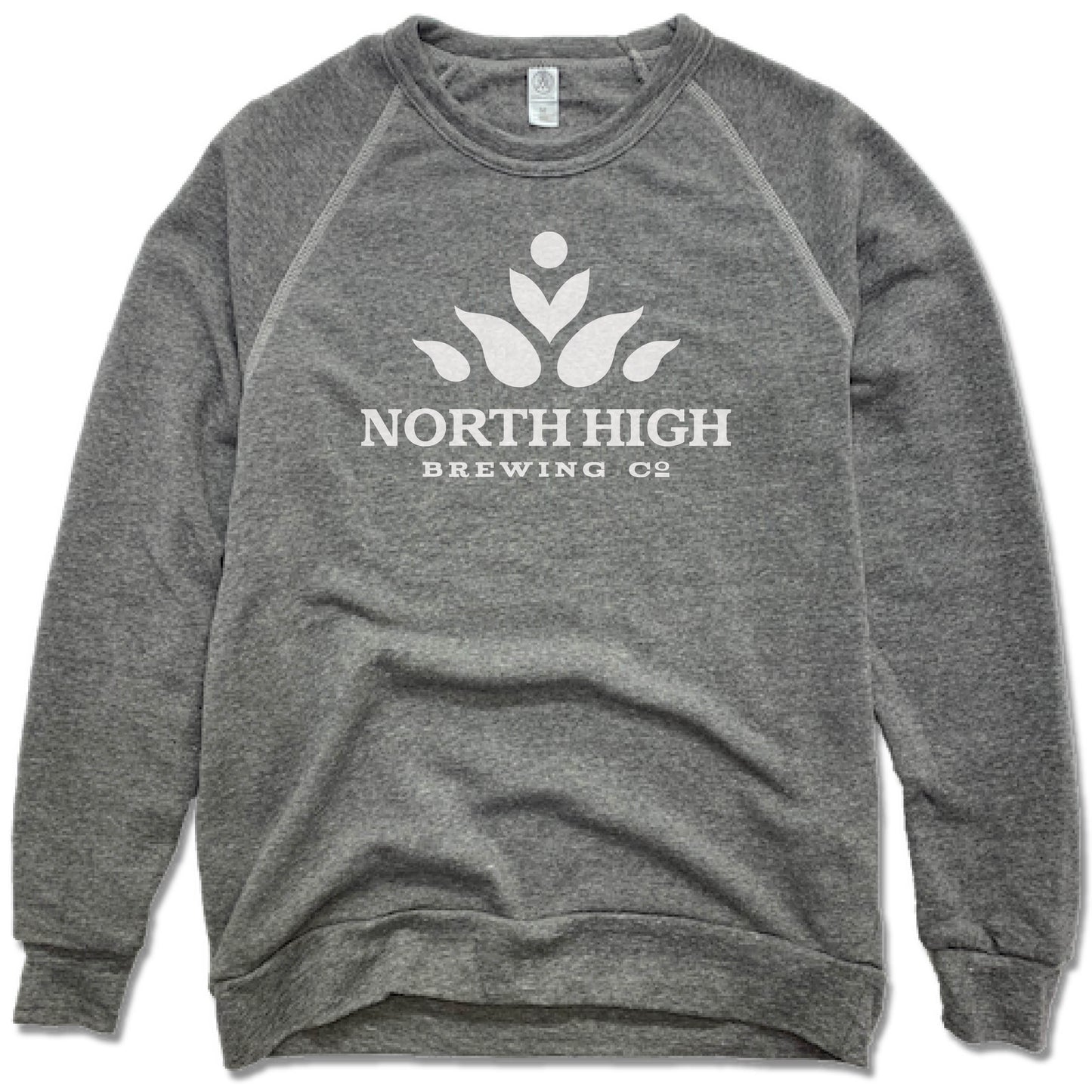 NORTH HIGH BREWING CO | FLEECE SWEATSHIRT | WHITE LOGO