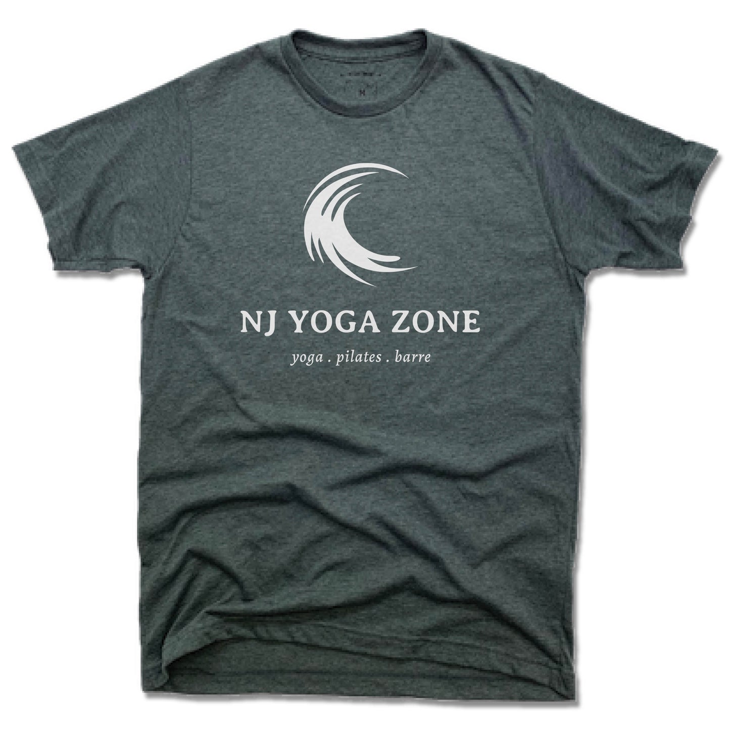 NJ YOGA ZONE | UNISEX TEE | WHITE LOGO
