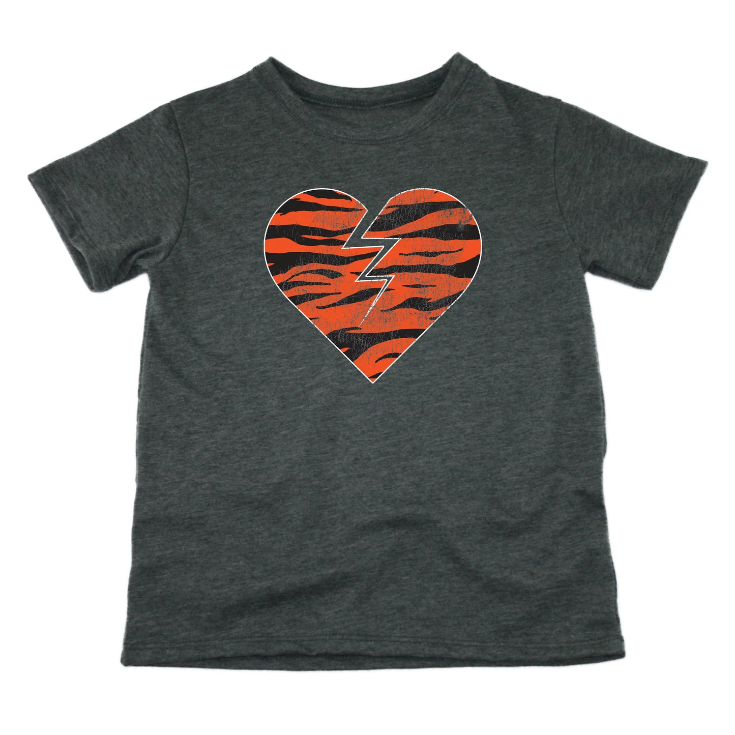 Broken Heart Tiger Stripes - Kids' Tee