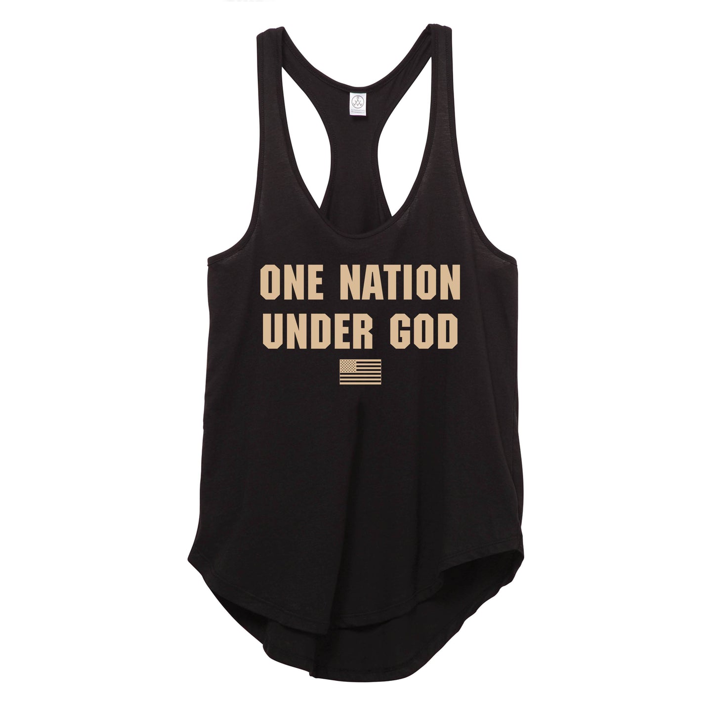 One Nation Under God - Ladies' Tank