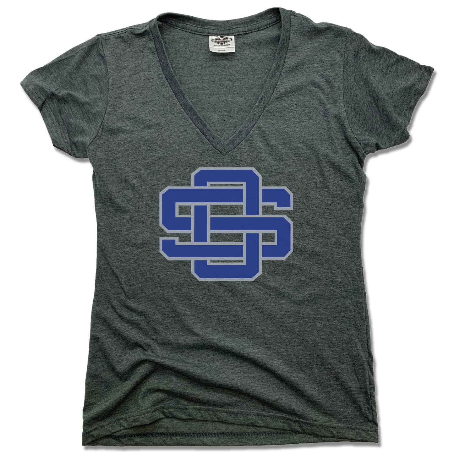 OCEAN SPRINGS | LADIES V-NECK | LOGO