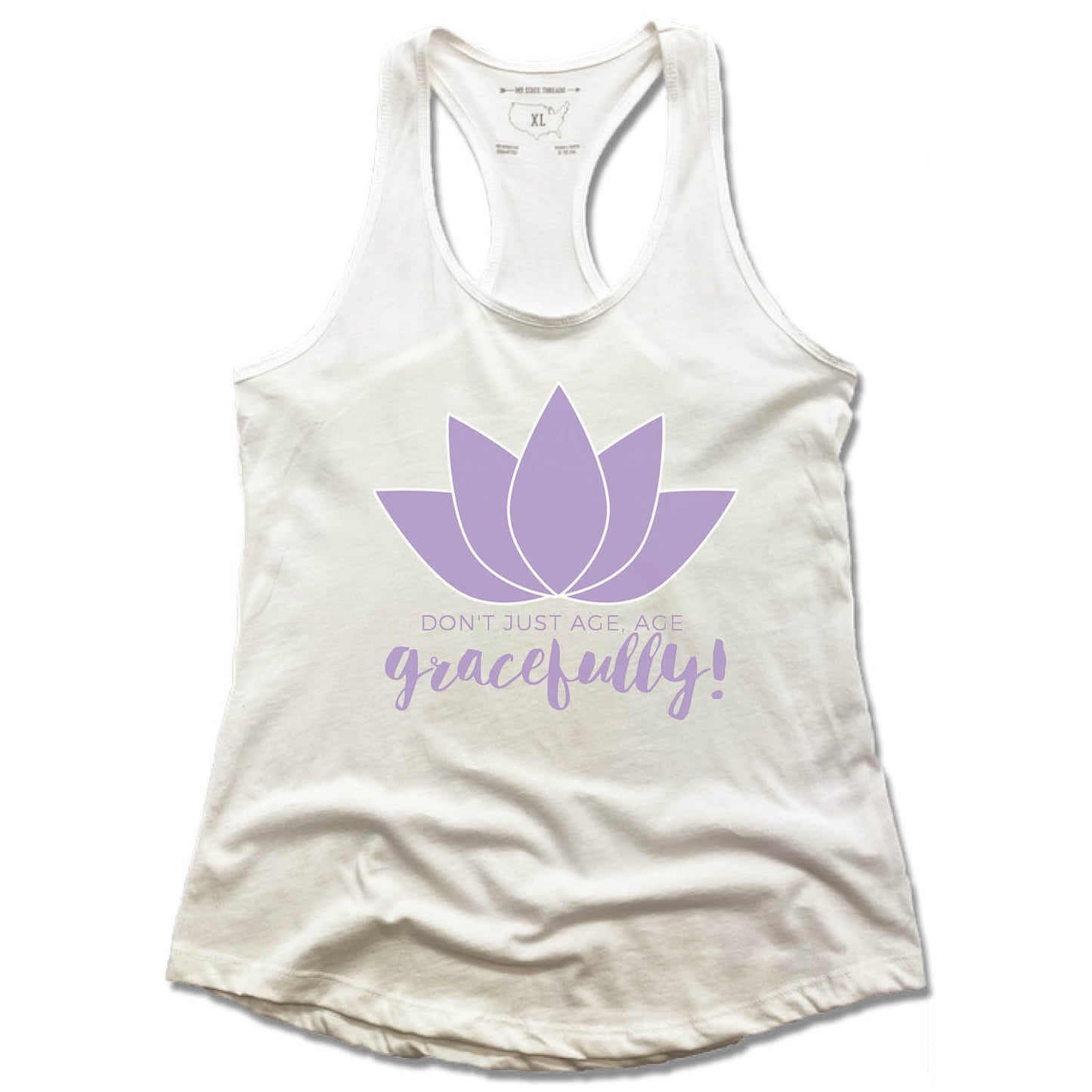 RESTORINGBFNS | LADIES WHITE TANK | GRACEFULLY