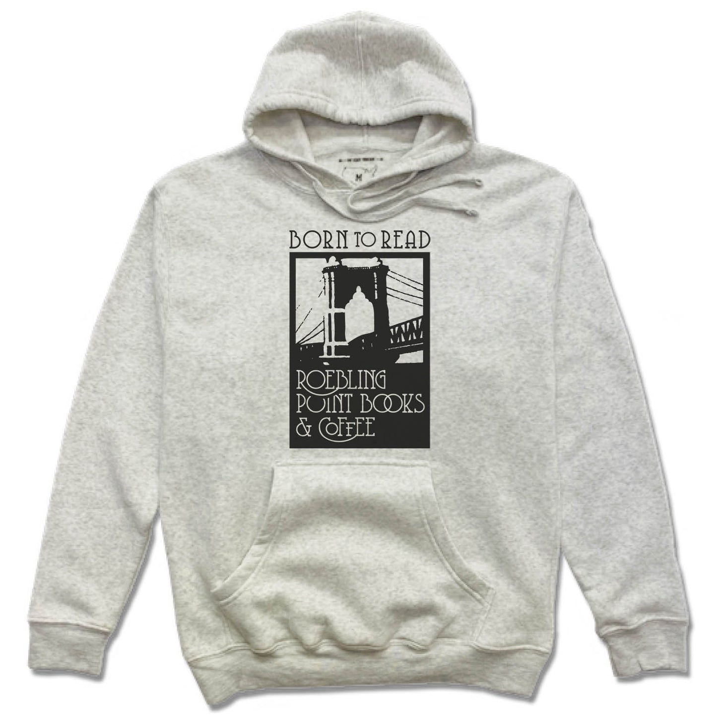 ROEBLING POINT BOOKS | HOODIE | BLACK LOGO