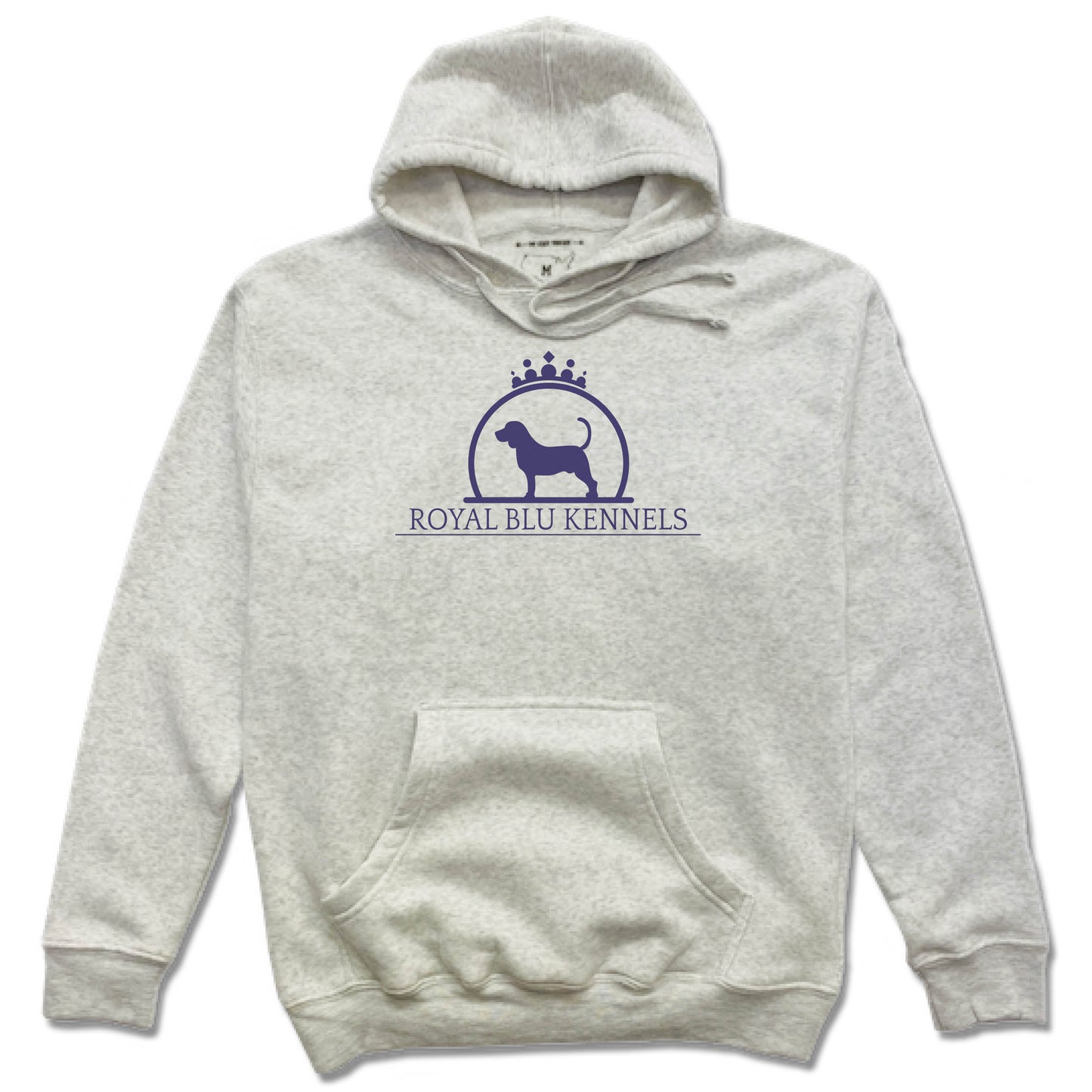 ROYAL BLU KENNELS | FRENCH TERRY HOODIE | LOGO - My State Threads