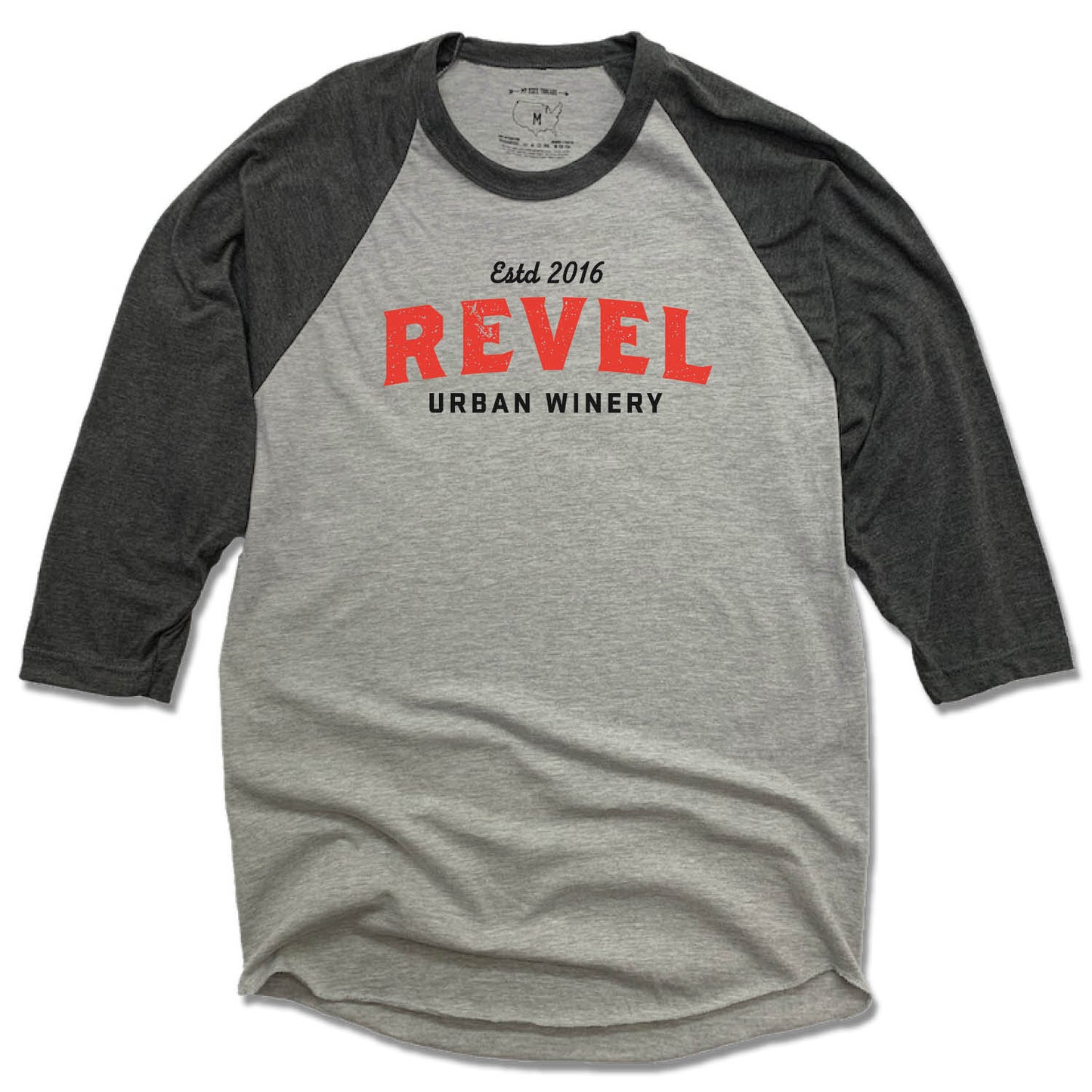 REVEL | RED LOGO | 3/4 SLEEVE