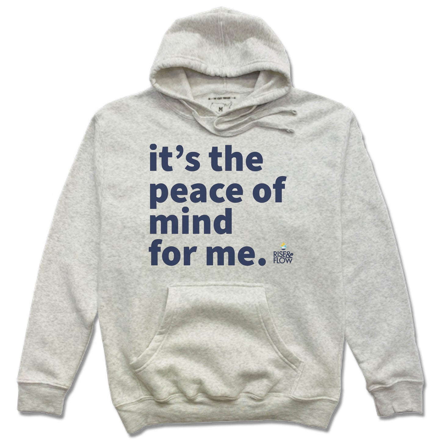 RISE AND FLOW YOGA STUDIO | FLEECE SWEATSHIRT | COLOR LOGO