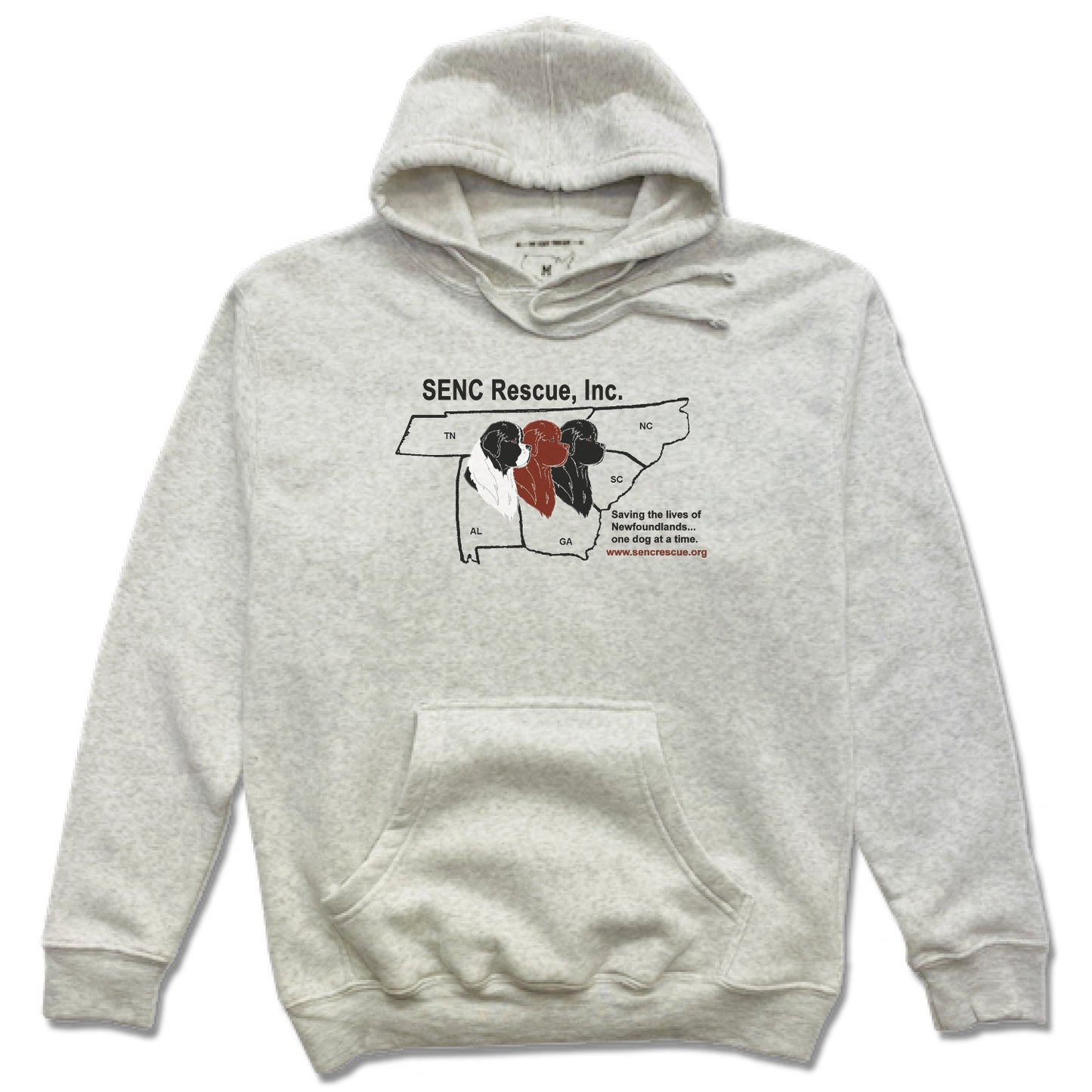 SENC RESCUE, INC. | HOODIE | BLACK LOGO