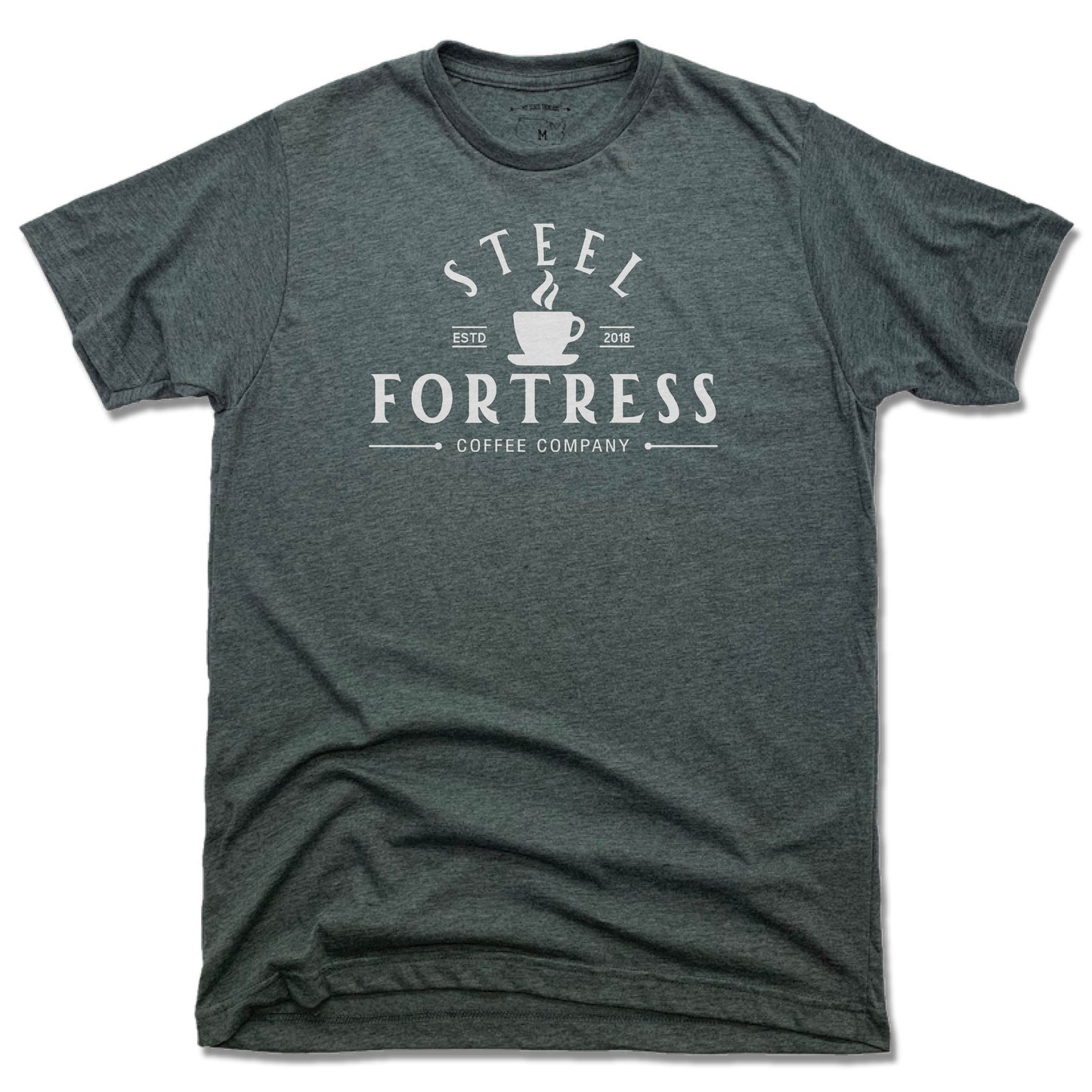 STEEL FORTRESS COFFEE | UNISEX TEE | LOGO