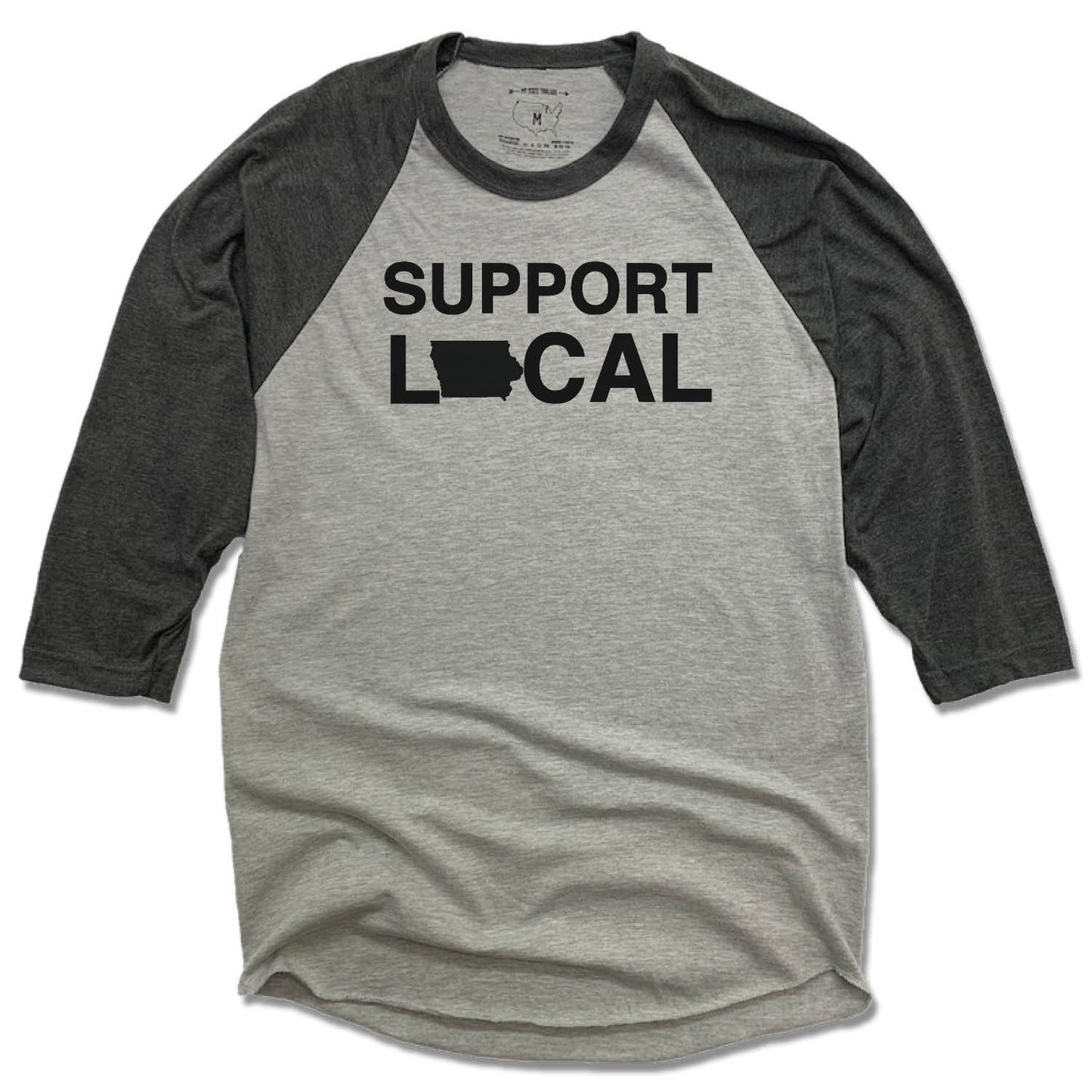 IOWA 3/4 SLEEVE | HOME | RED/BLACK
