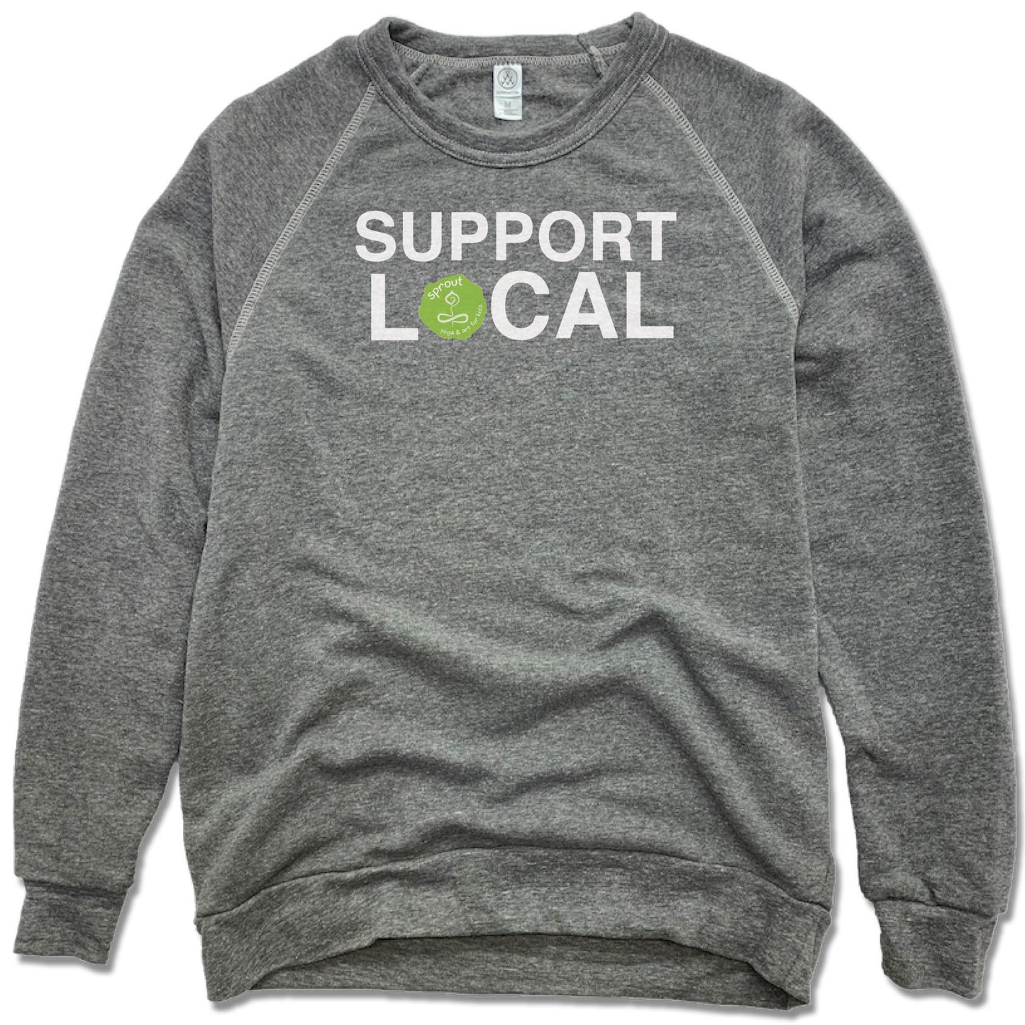 SPROUT YOGA & ART | FLEECE SWEATSHIRT | SUPPORT LOCAL
