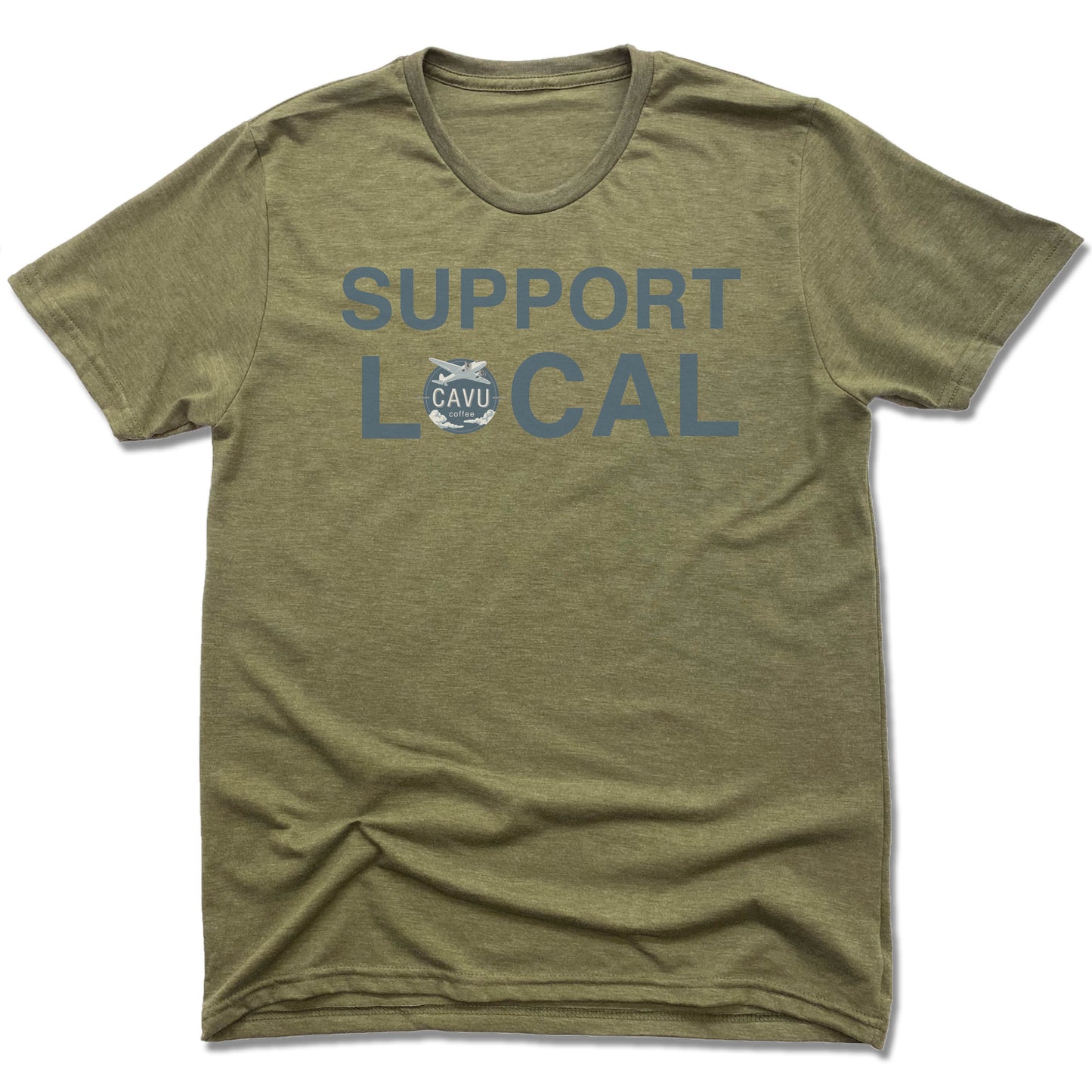 CAVU | Support Local | UNISEX Green Recycled Tri-Blend