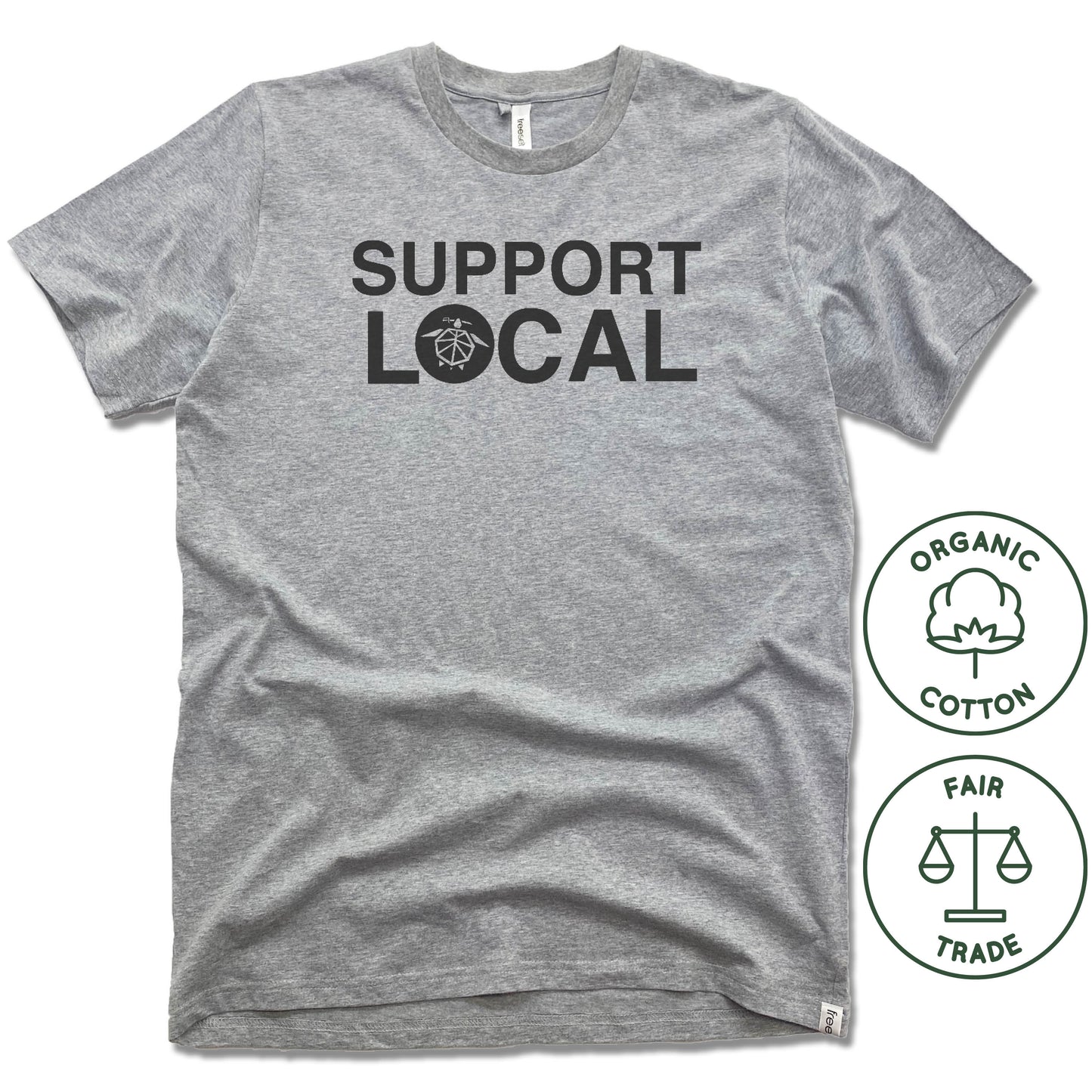 Fairtrade FREESET UNISEX TEE | Support Local Quan Hapa