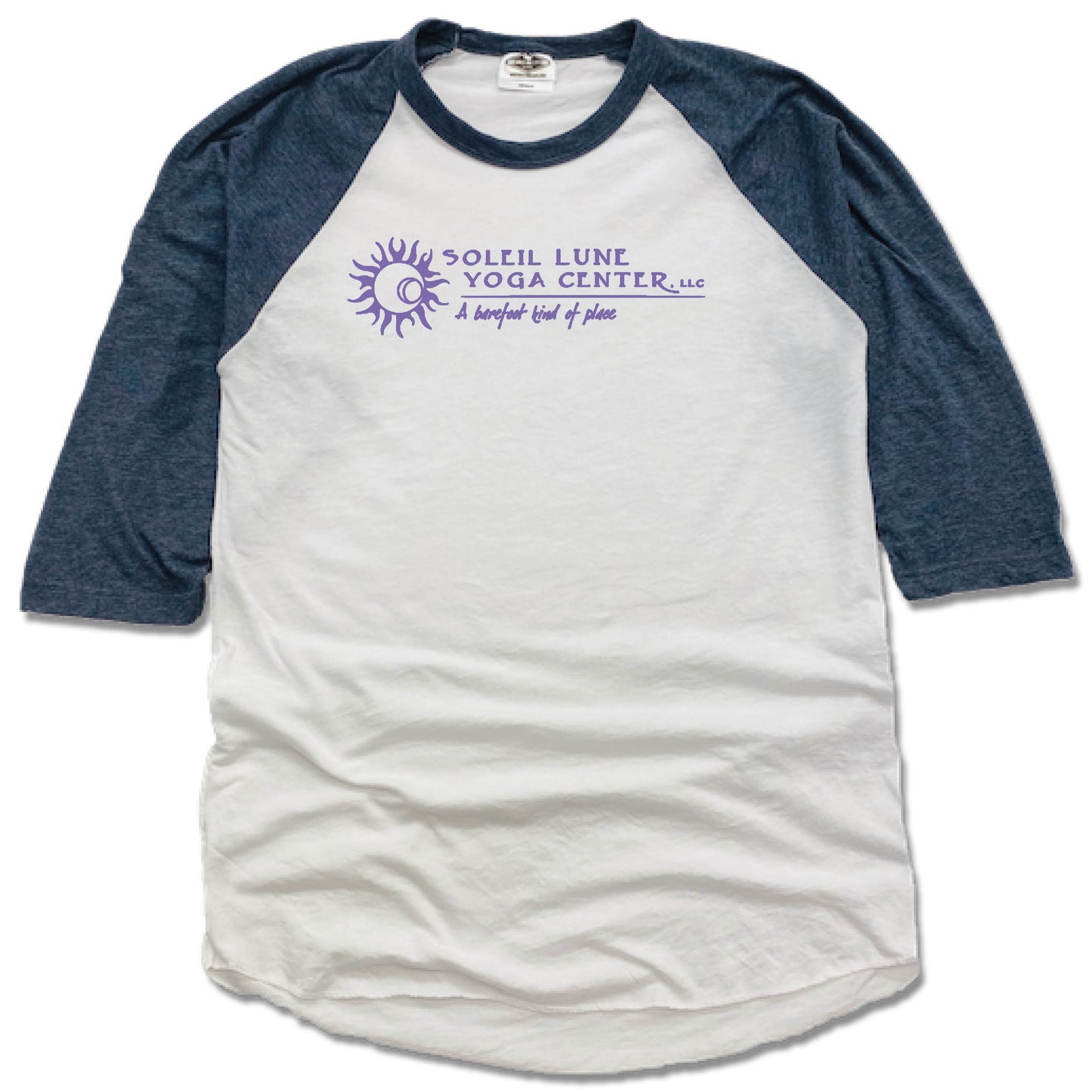 SOLEIL LUNE | NAVY 3/4 SLEEVE | LOGO