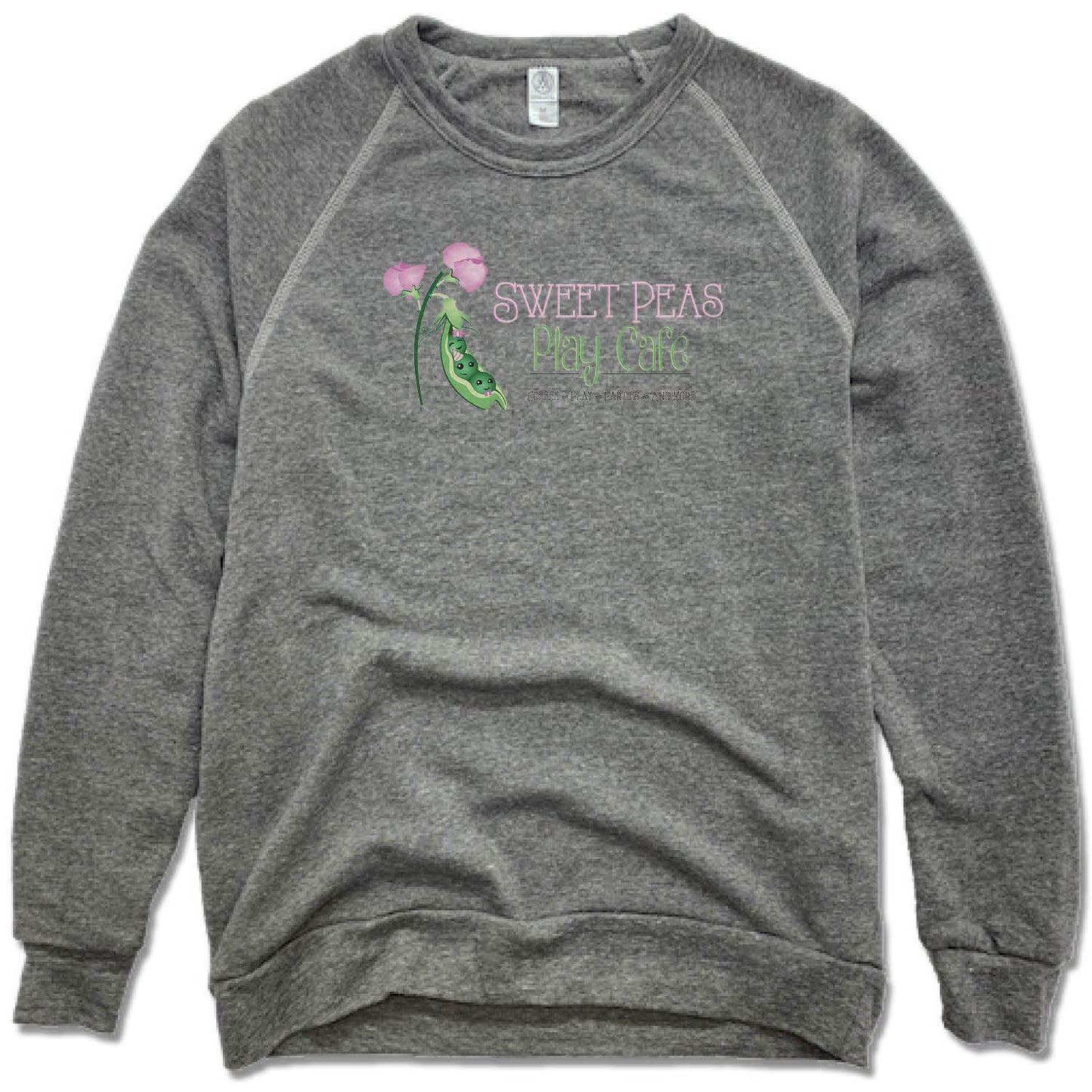 SWEET PEAS PLAY CAFE | FLEECE SWEATSHIRT | LOGO