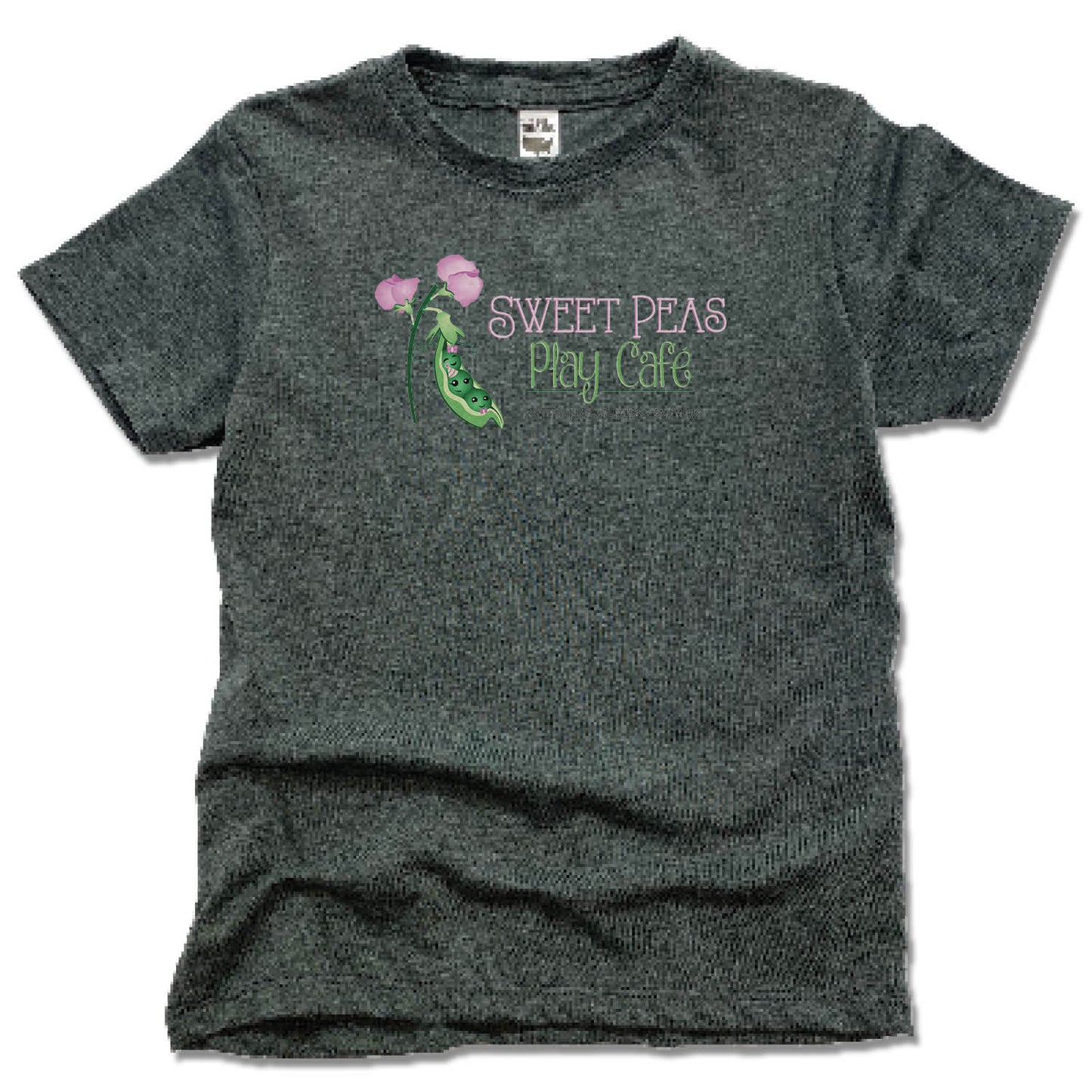 SWEET PEAS PLAY CAFE | KIDS TEE | LOGO