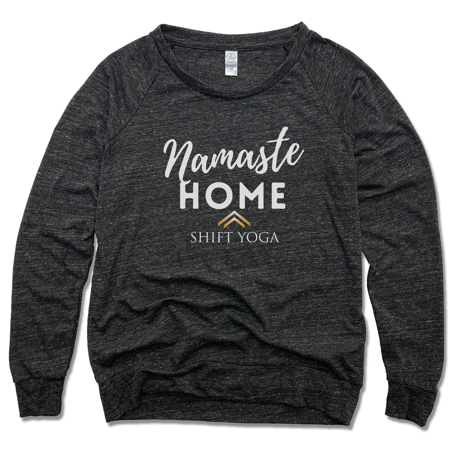 SHIFT YOGA | LADIES SLOUCHY | WHITE NAMASTE HOME
