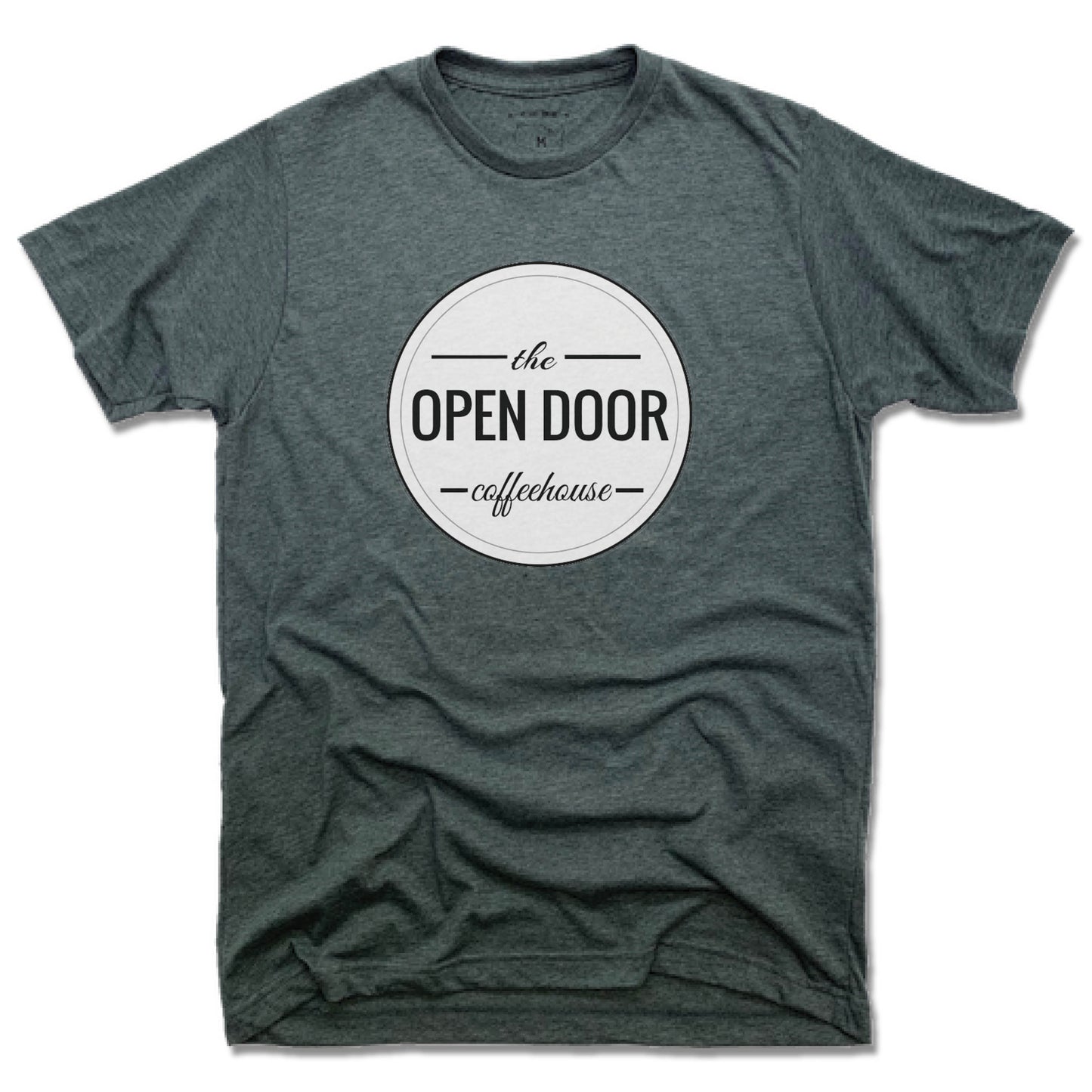 THE OPEN DOOR | UNISEX TEE | WHITE LOGO - SOLID