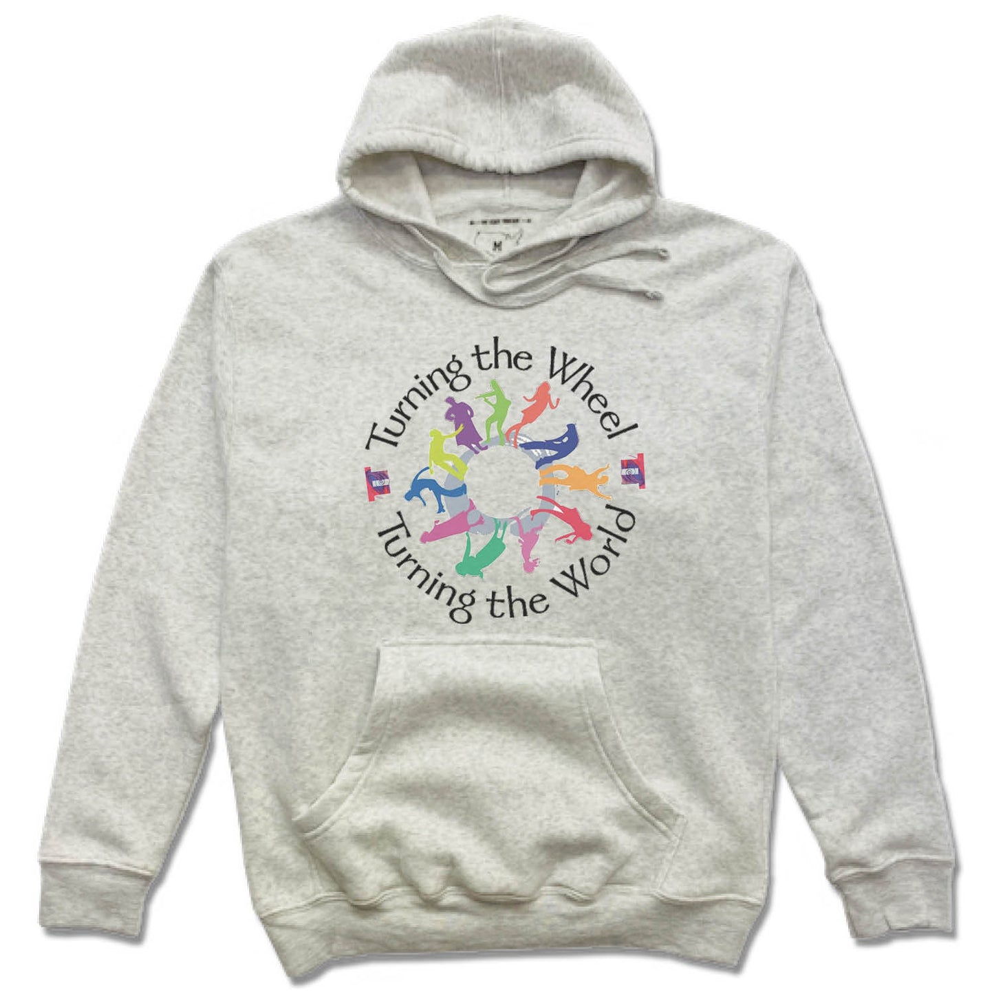 TURNING THE WHEEL PRODUCTIONS | HOODIE | BLACK LOGO