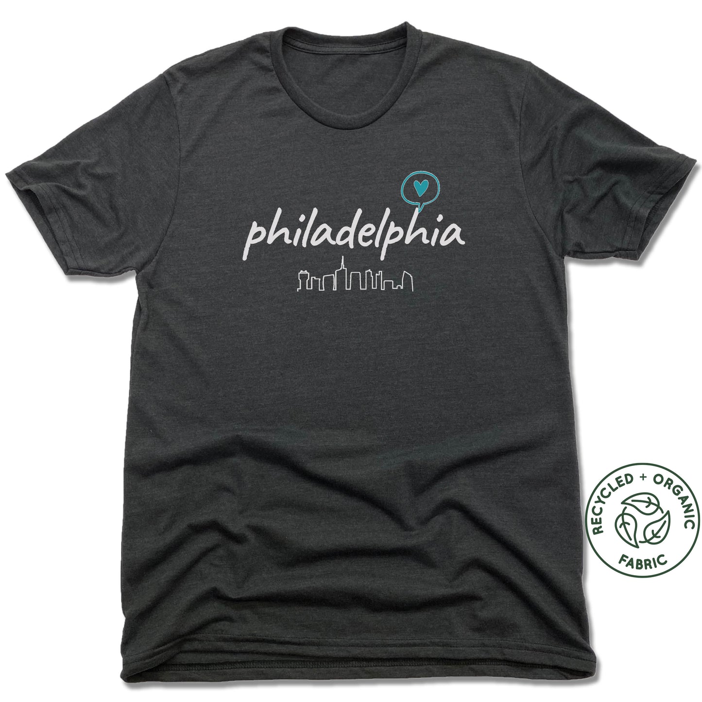 TUCK BARRE & YOGA | UNISEX BLACK Recycled Tri-Blend | PHILADELPHIA