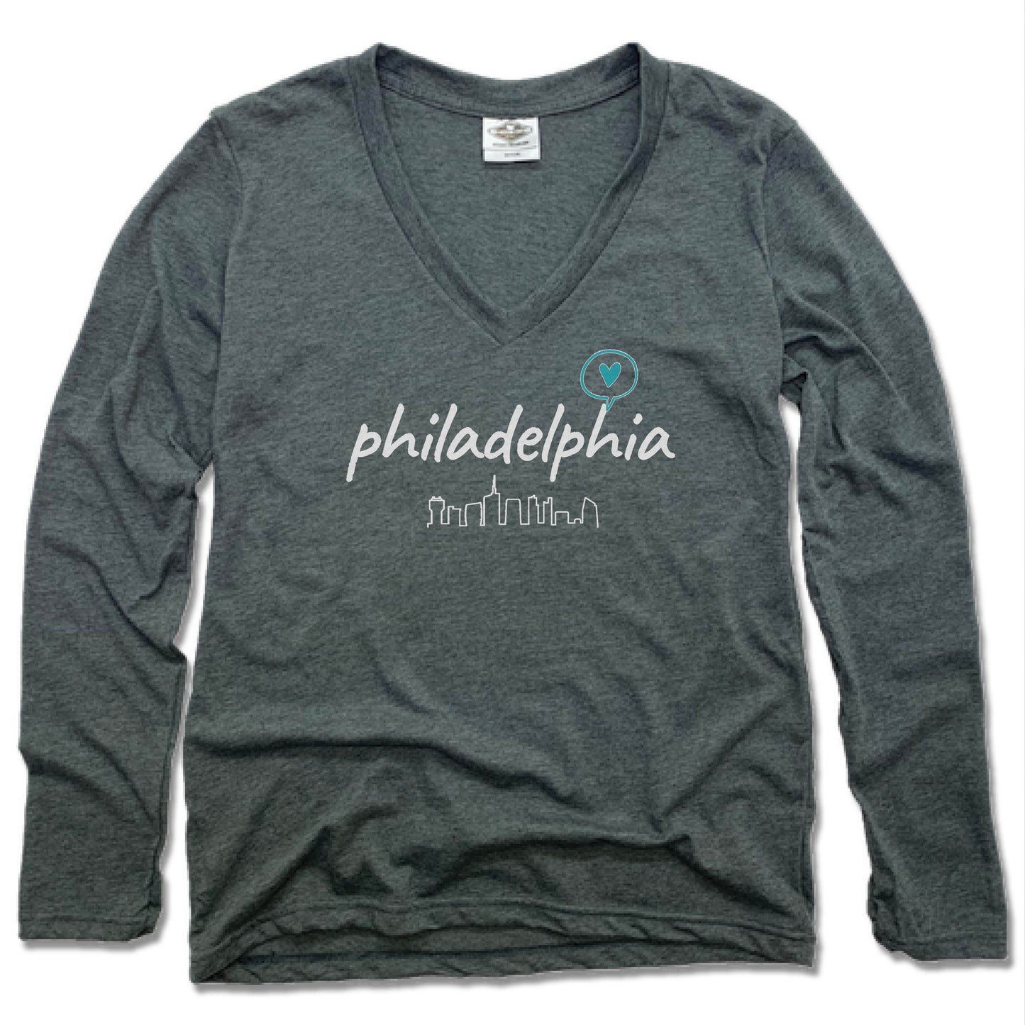 TUCK BARRE & YOGA | LADIES' LONG SLEEVE TEE | PHILADELPHIA