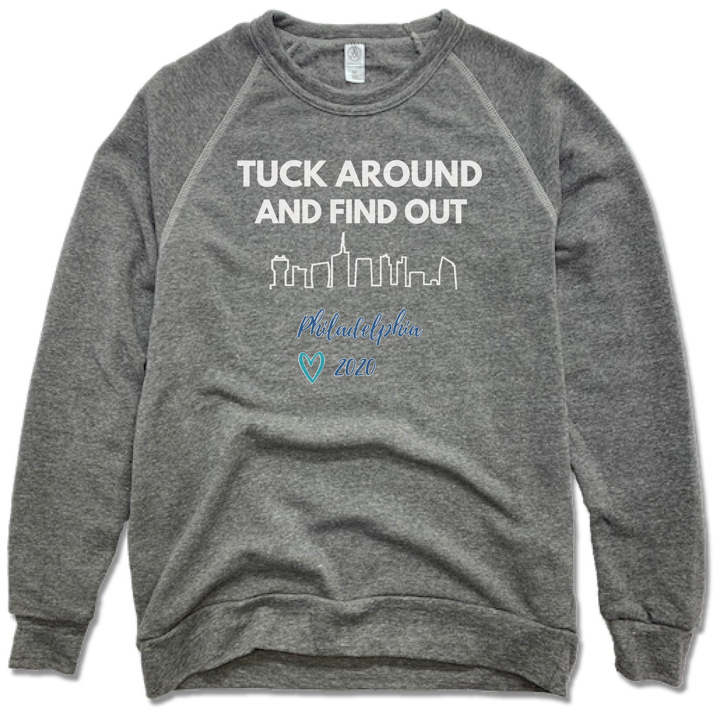 TUCK BARRE & YOGA | FLEECE SWEATSHIRT | TUCK AROUND AND FIND OUT - My State Threads