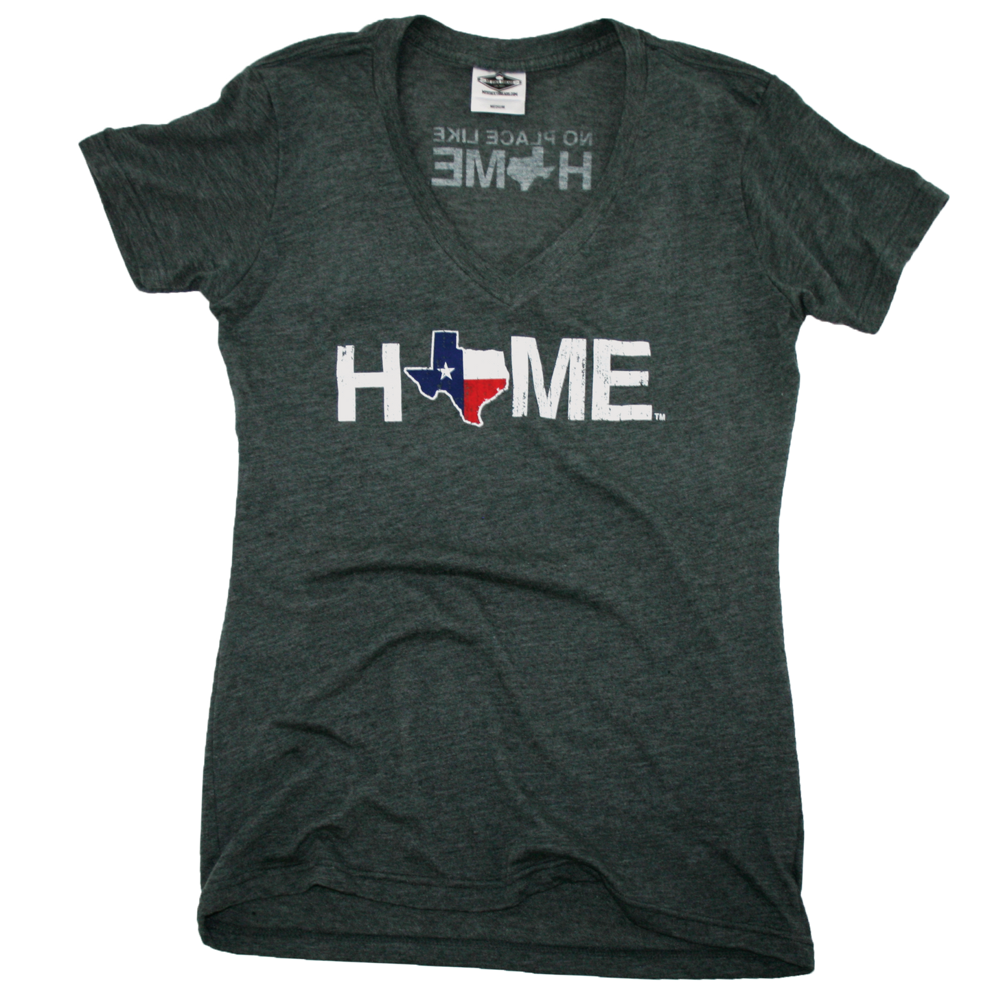 TEXAS LADIES V-NECK | HOME | FLAG
