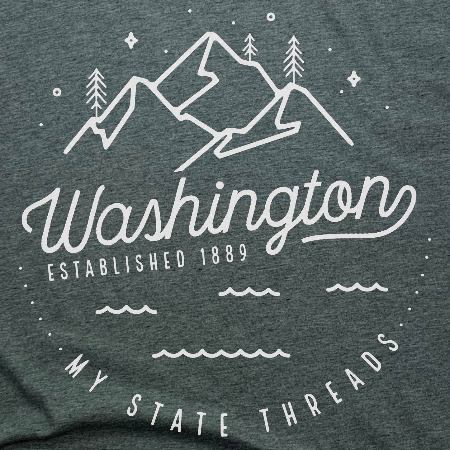 WASHINGTON | KIDS TEE | CREST