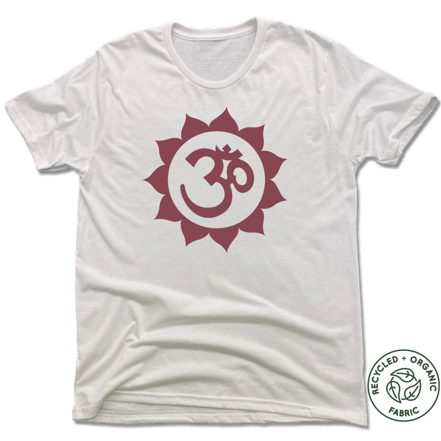 WEST ASHEVILLE YOGA | UNISEX WHITE Recycled Tri-Blend | NAMASTE