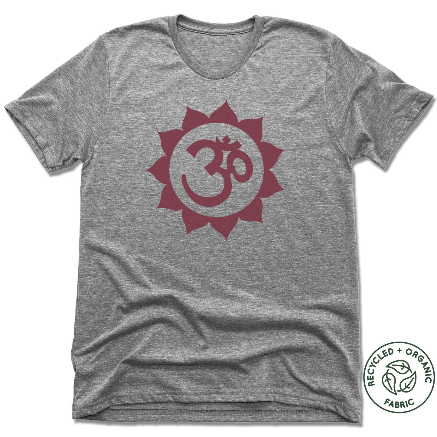 WEST ASHEVILLE YOGA | UNISEX GRAY Recycled Tri-Blend | NAMASTE