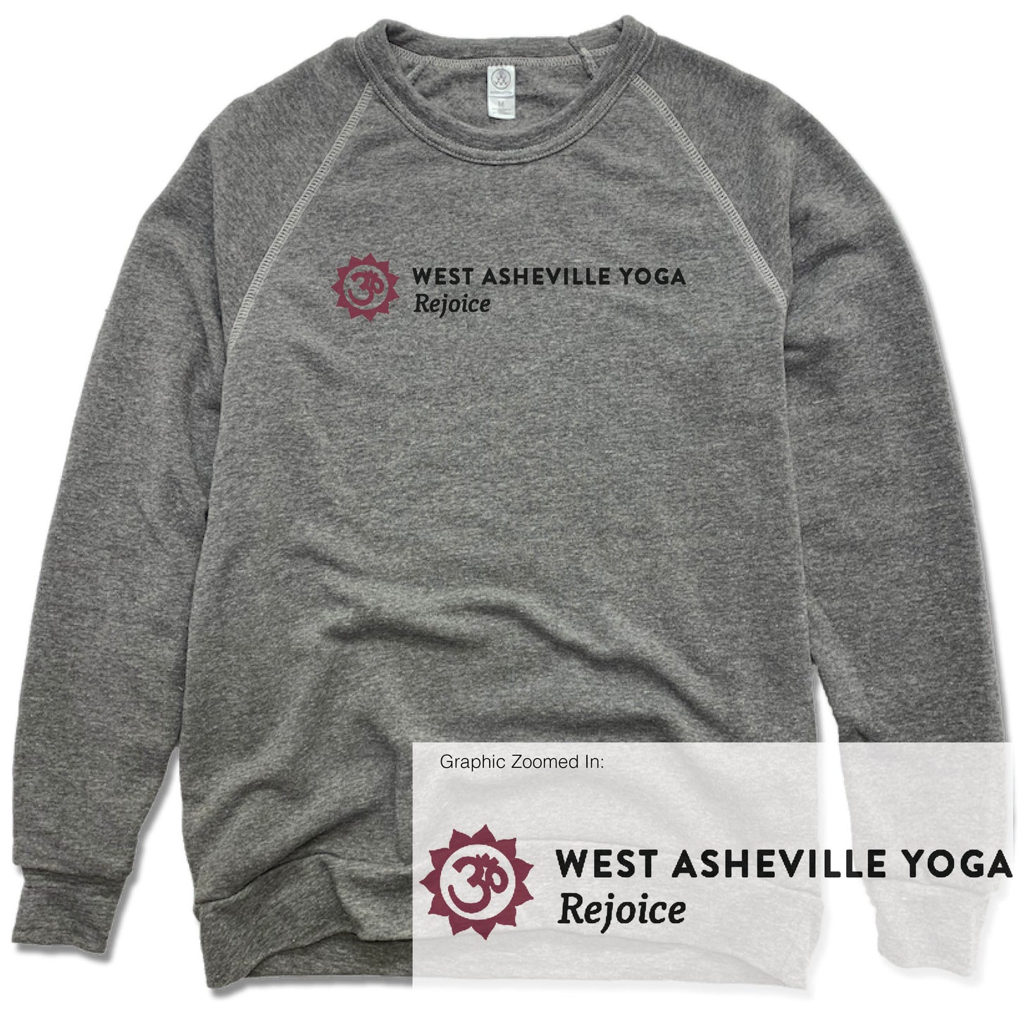 WEST ASHEVILLE YOGA | FLEECE SWEATSHIRT | LOGO