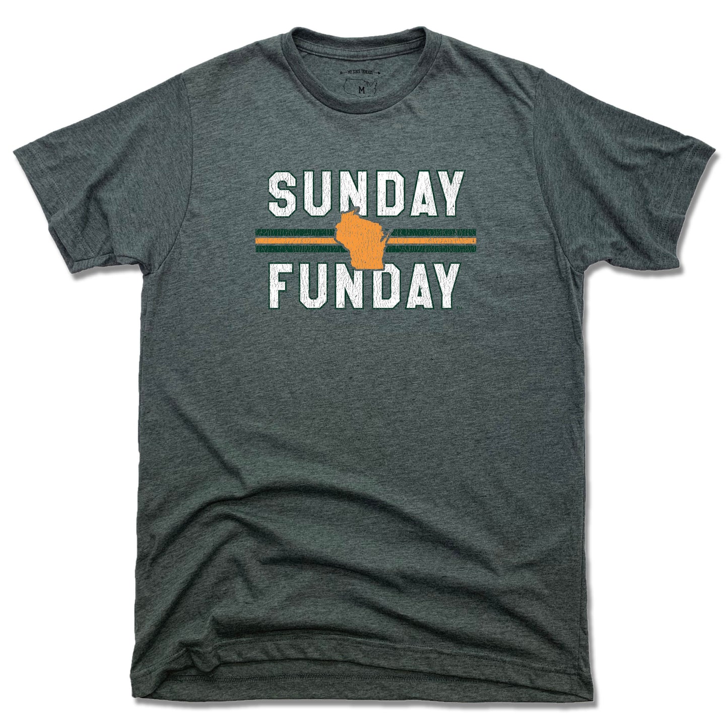 WI | Sunday Funday - Unisex Tee - My State Threads