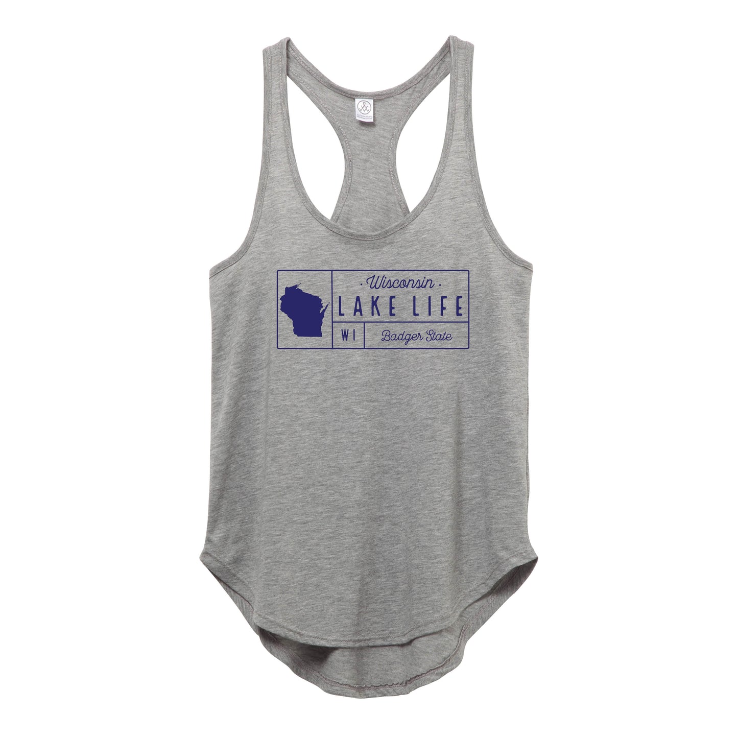 Wisconsin Lake Grid - Ladies' Tank