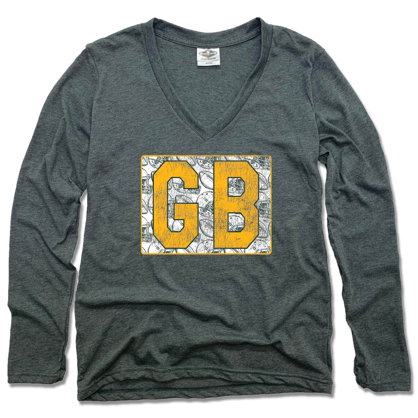 Wisconsin Vintage Football - Ladies' Longsleeve