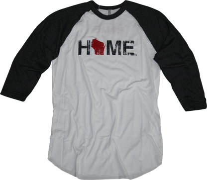WISCONSIN 3/4 SLEEVE | HOME | RED