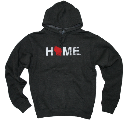WISCONSIN HOODIE | HOME | RED