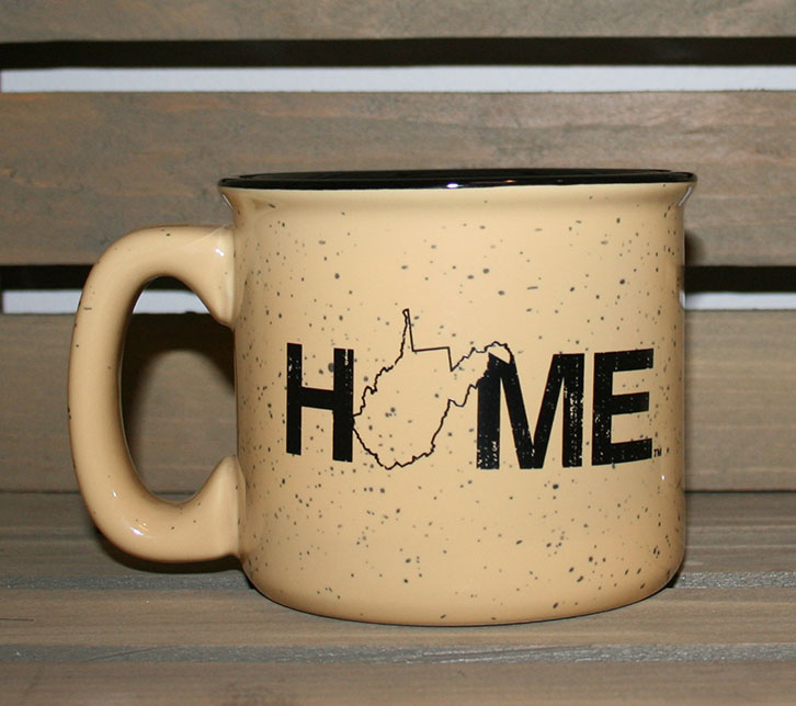 WEST VIRGINIA COFFEE MUG | HOME | BLACK