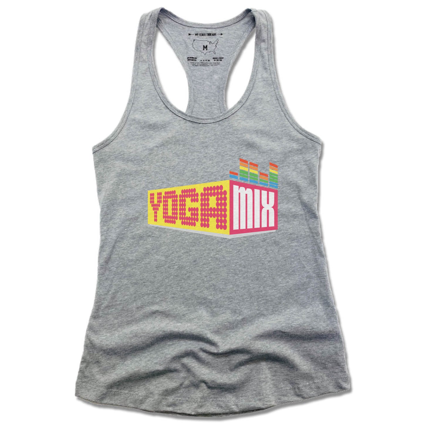 YOGA MIX ORLANDO | LADIES GRAY TANK | YOGA MIX - My State Threads