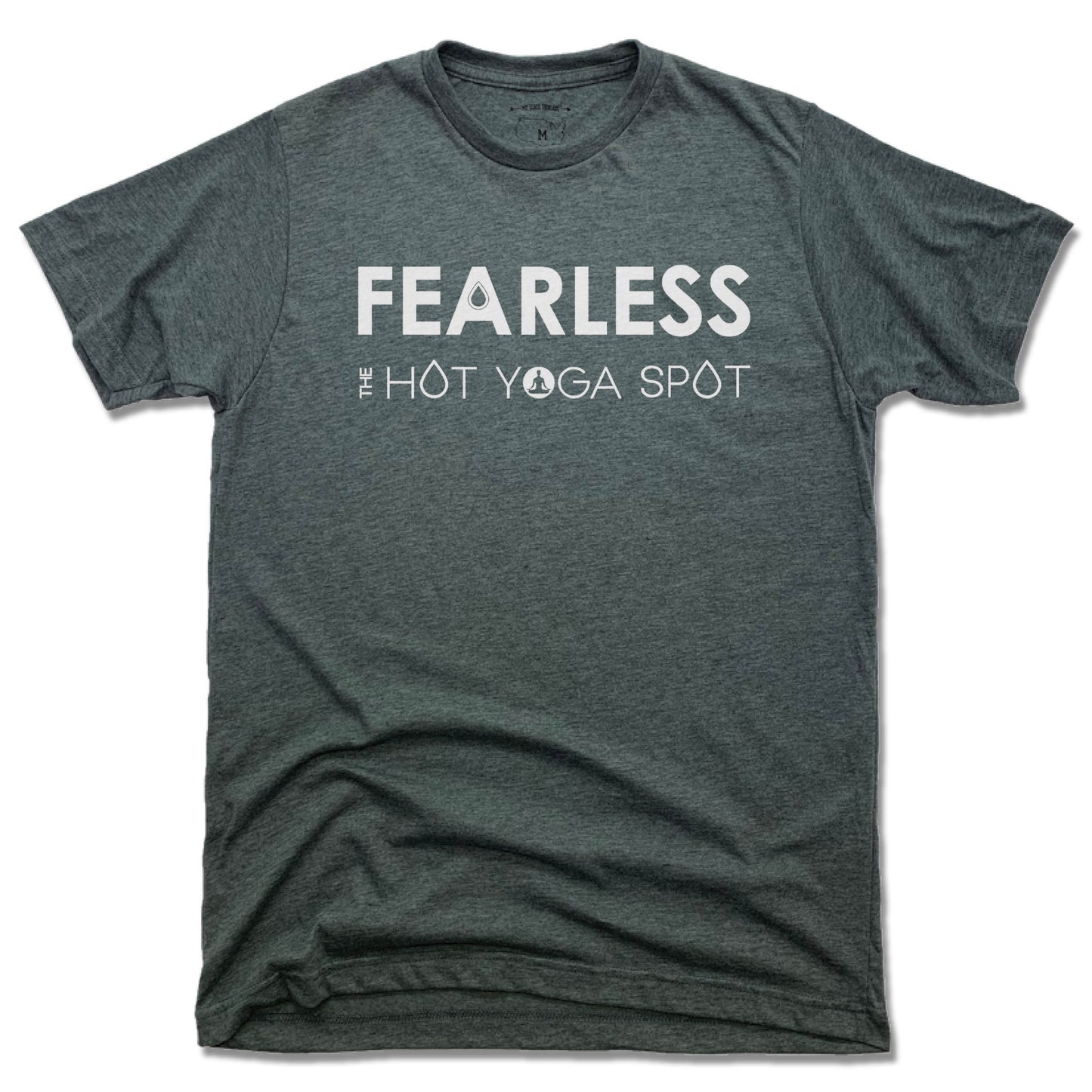 THE HOT YOGA SPOT | UNISEX TEE | FEARLESS WHITE LOGO