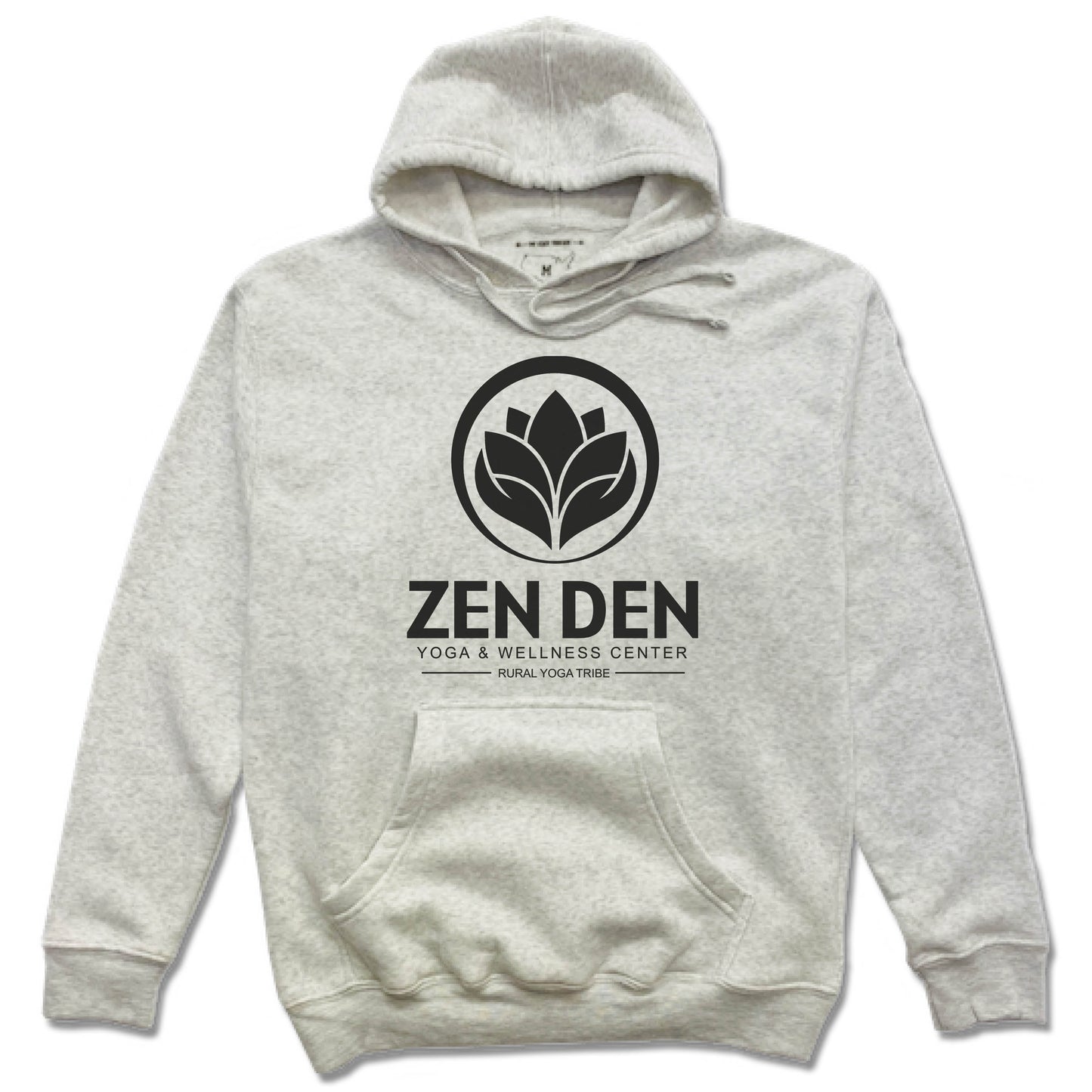 ZEN DEN BY RURAL YOGA TRIBE | HOODIE | BLACK LOGO