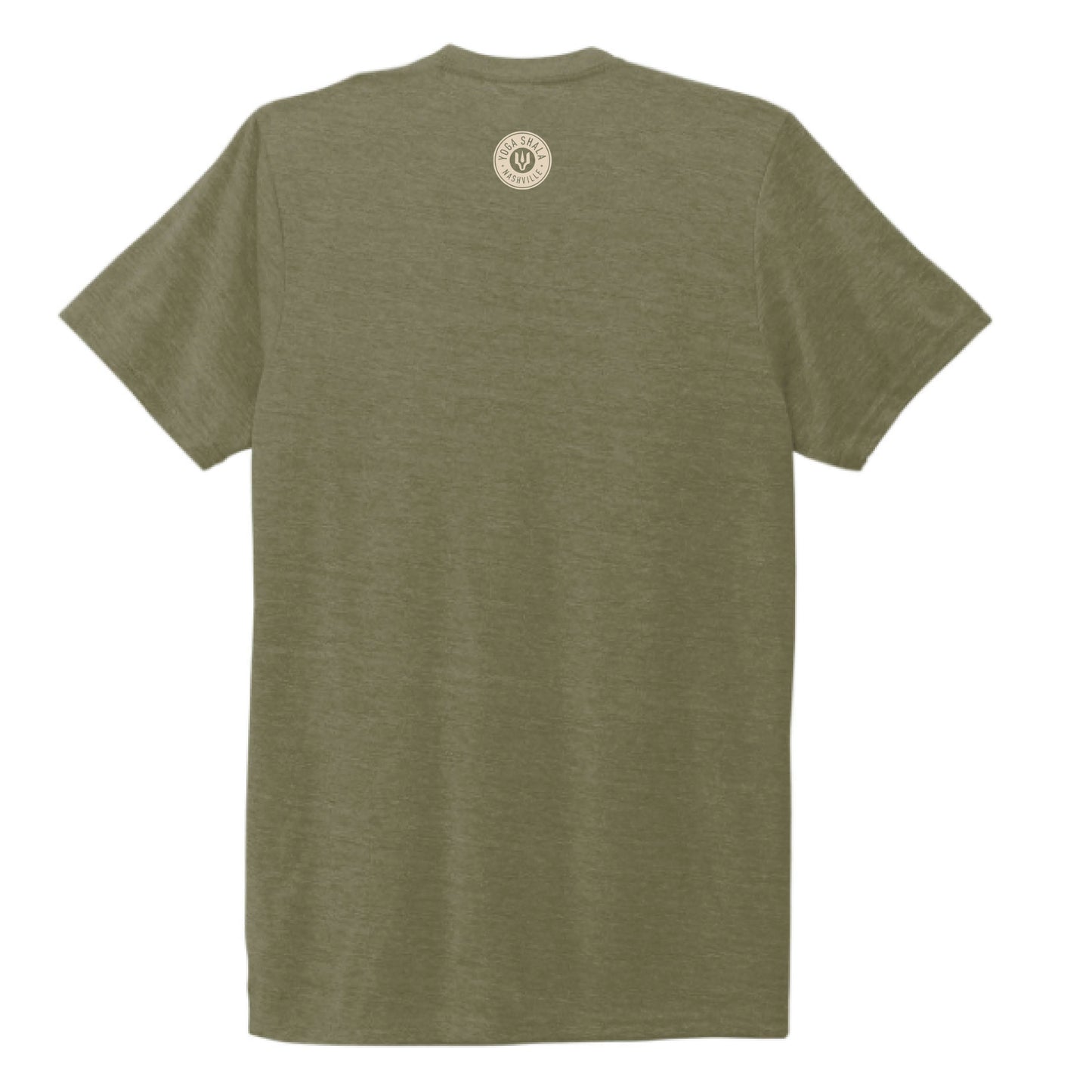 YOGA SHALA NASHVILLE | UNISEX OLIVE Recycled Tri-Blend | PRACTICE UNITY