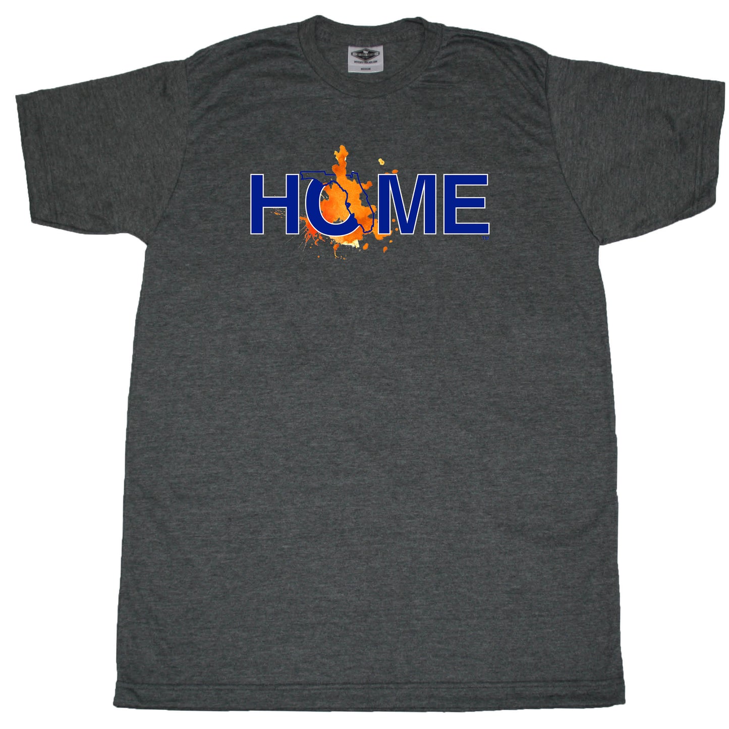 FLORIDA TEE | HOME | PAINTED BLUE/ORANGE - My State Threads